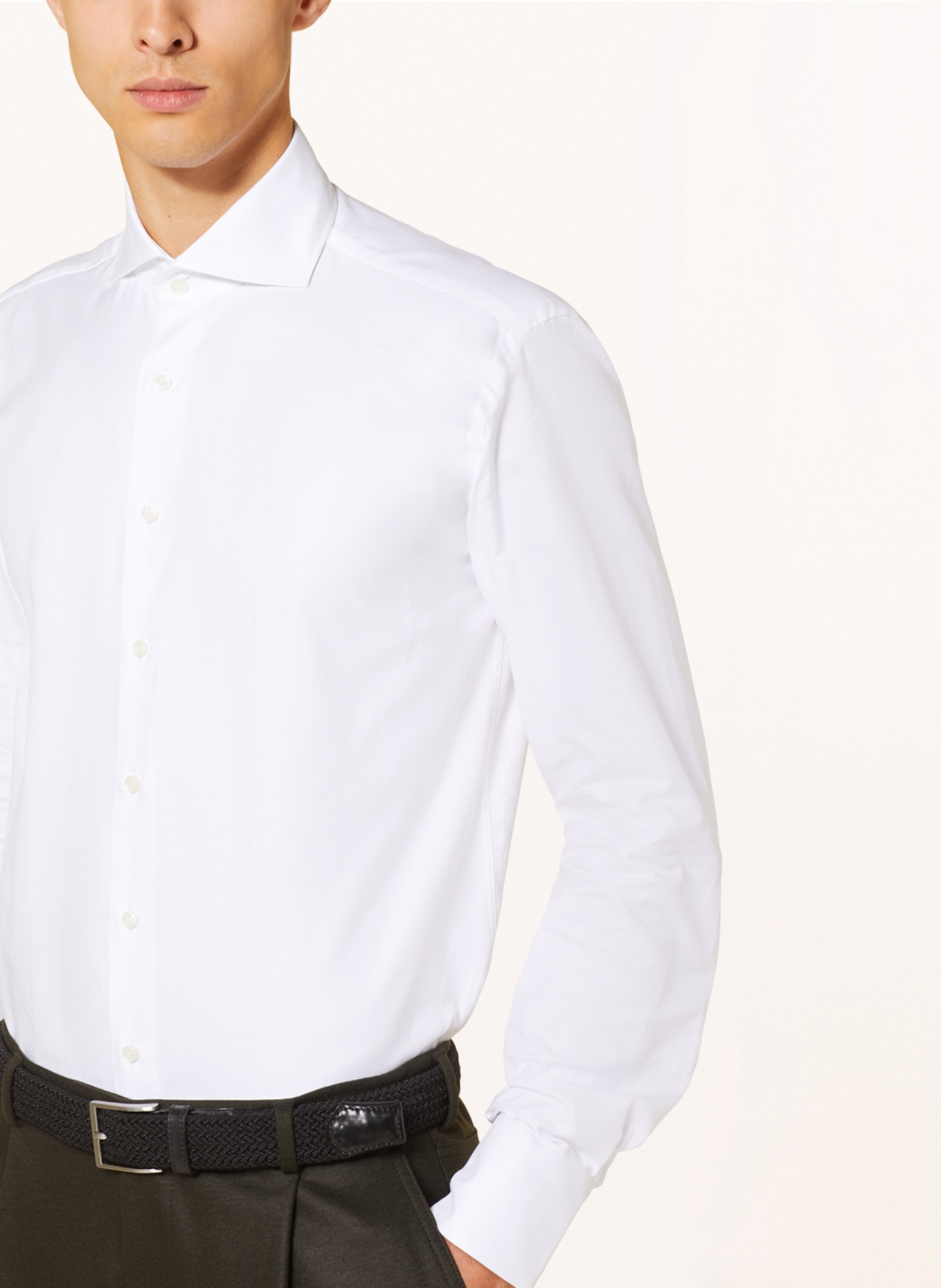 ARTIGIANO Shirt classic fit, Color: WHITE (Image 4)