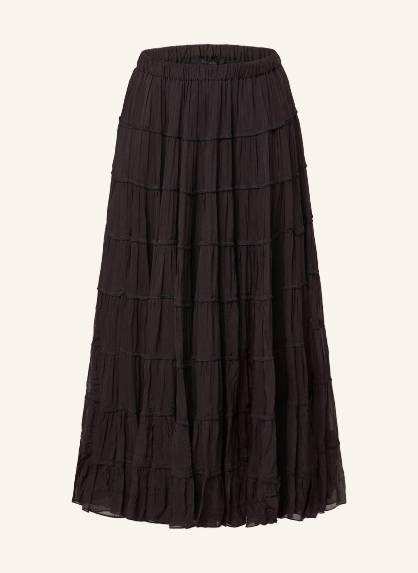 ALLSAINTS Skirt EVA, Color: BLACK (Image 1)