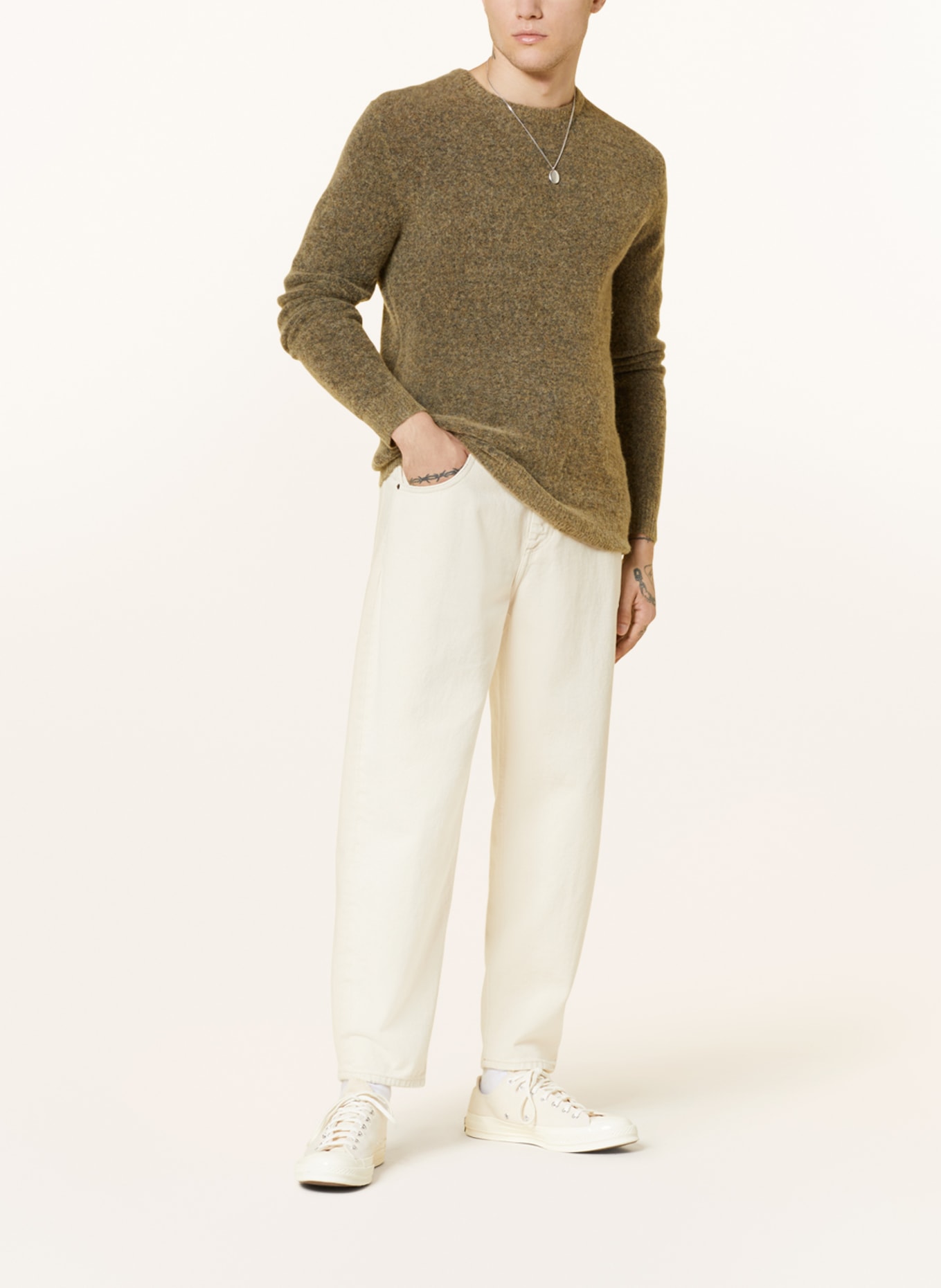 American Vintage Sweter, Kolor: KHAKI (Obrazek 2)