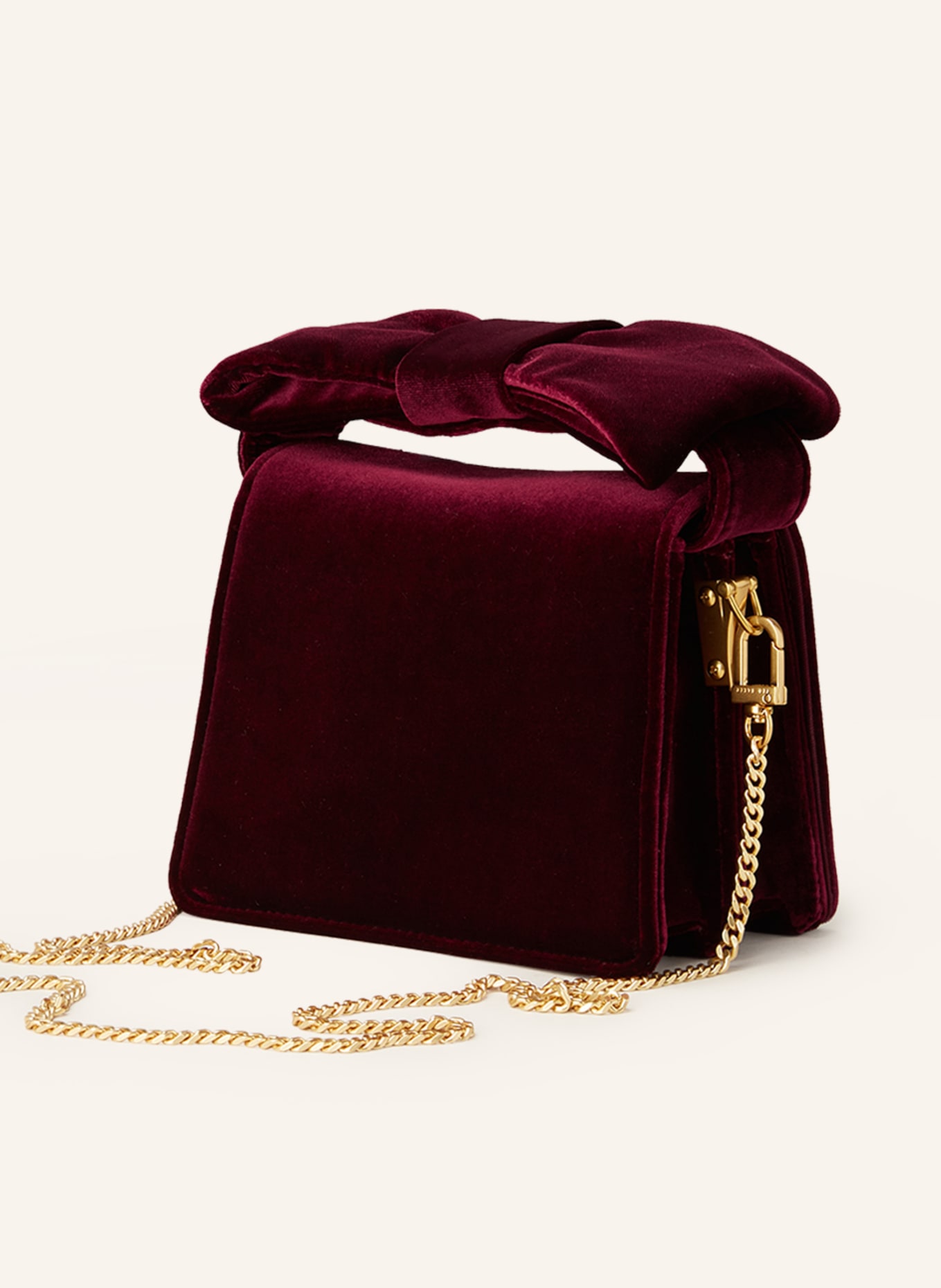 Ted baker velvet shop bag