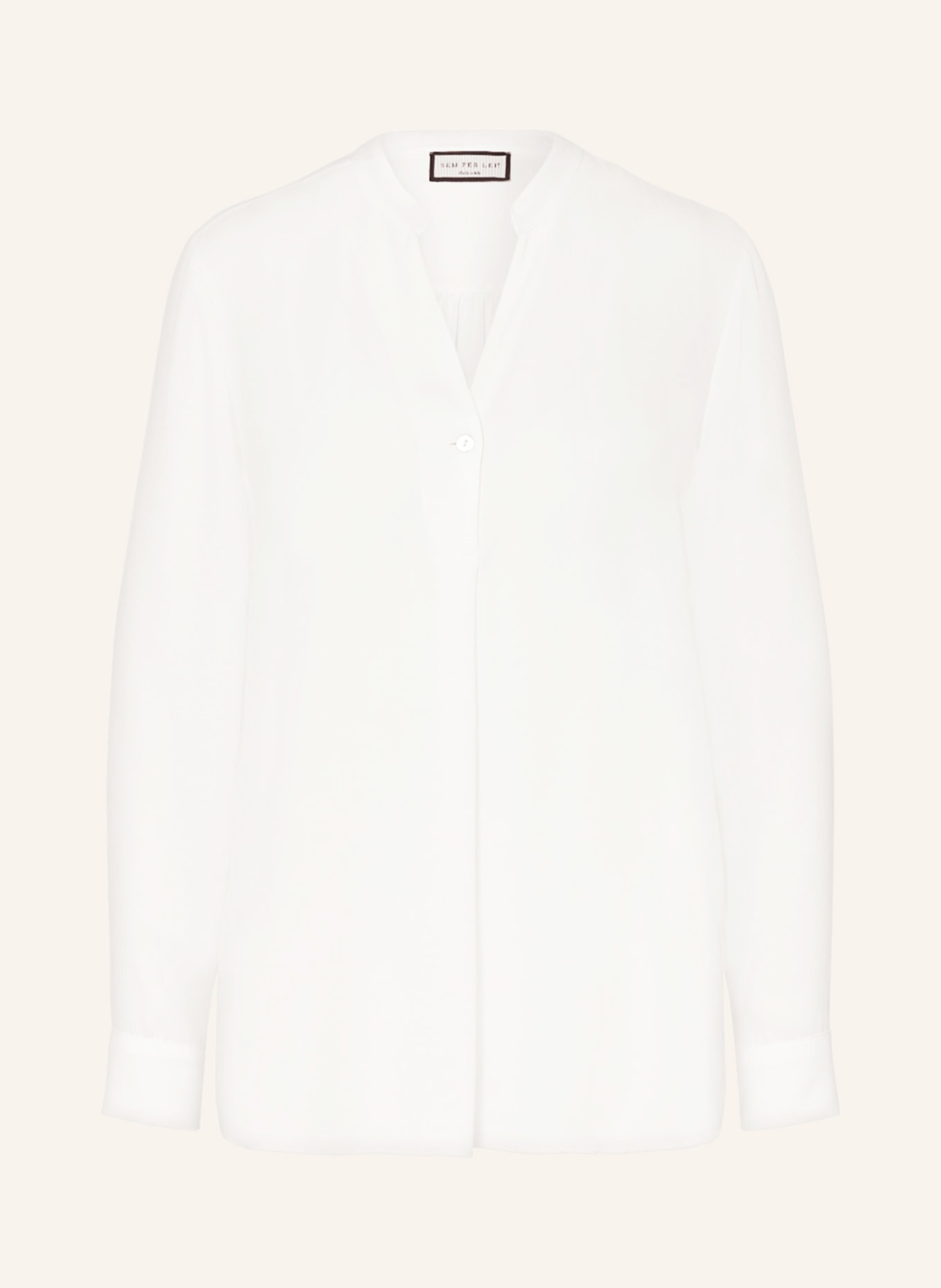 SEM PER LEI Shirt blouse, Color: WHITE (Image 1)