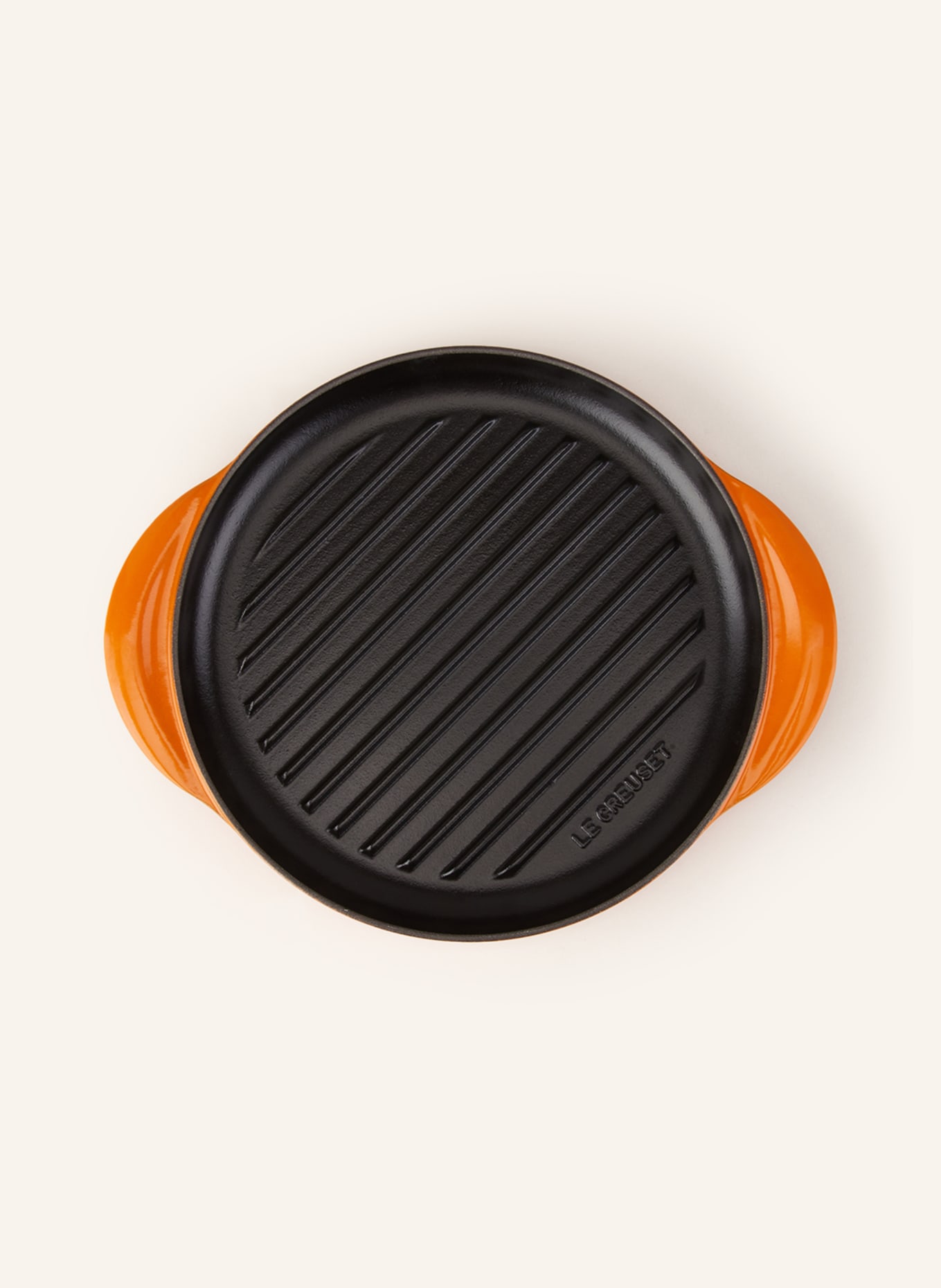 LE CREUSET Patelnia grillowa TRADITION, Kolor: Flame 252 (Obrazek 2)