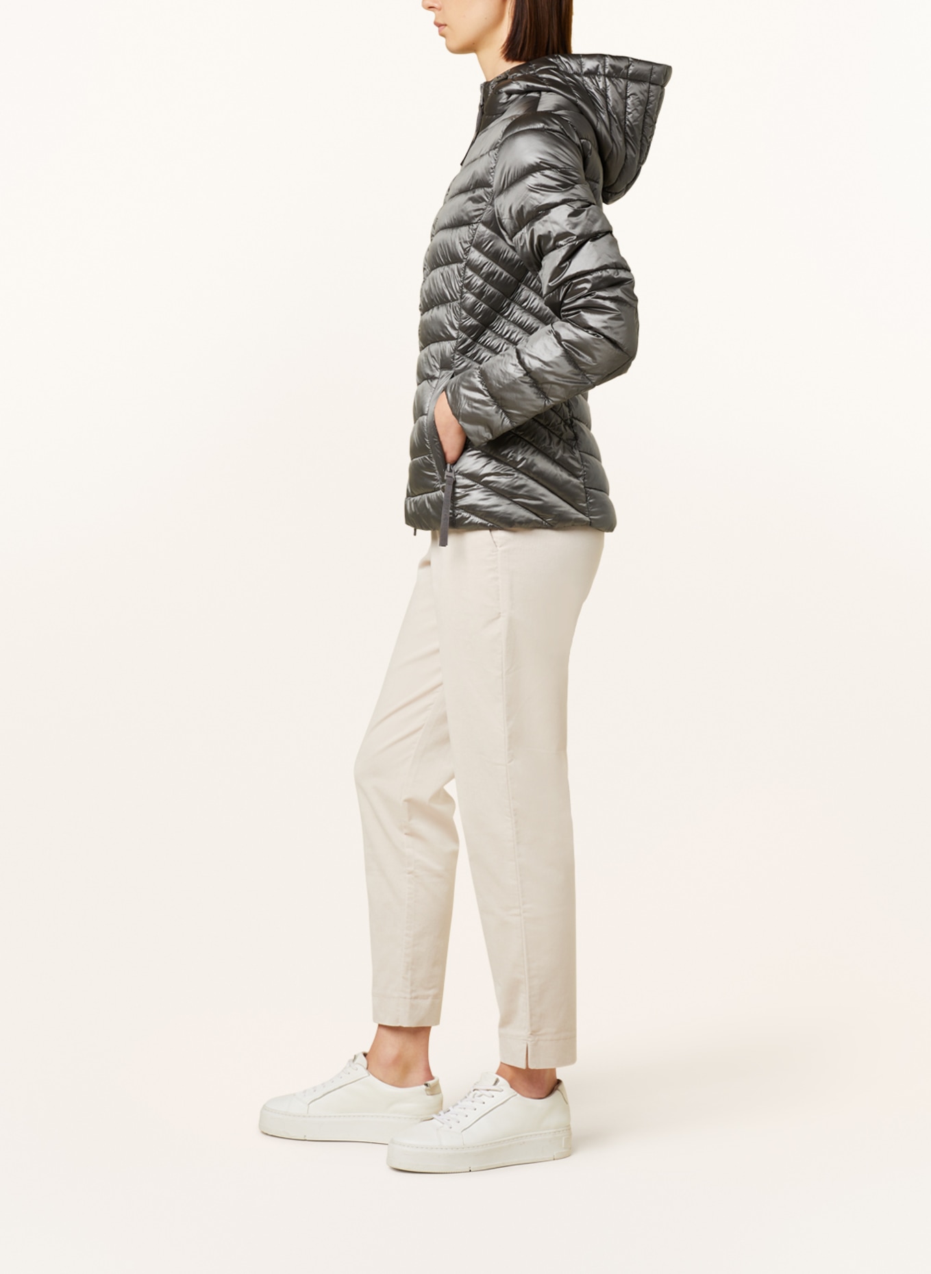 BETTY&CO Quilted jacket, Color: DARK GRAY (Image 4)