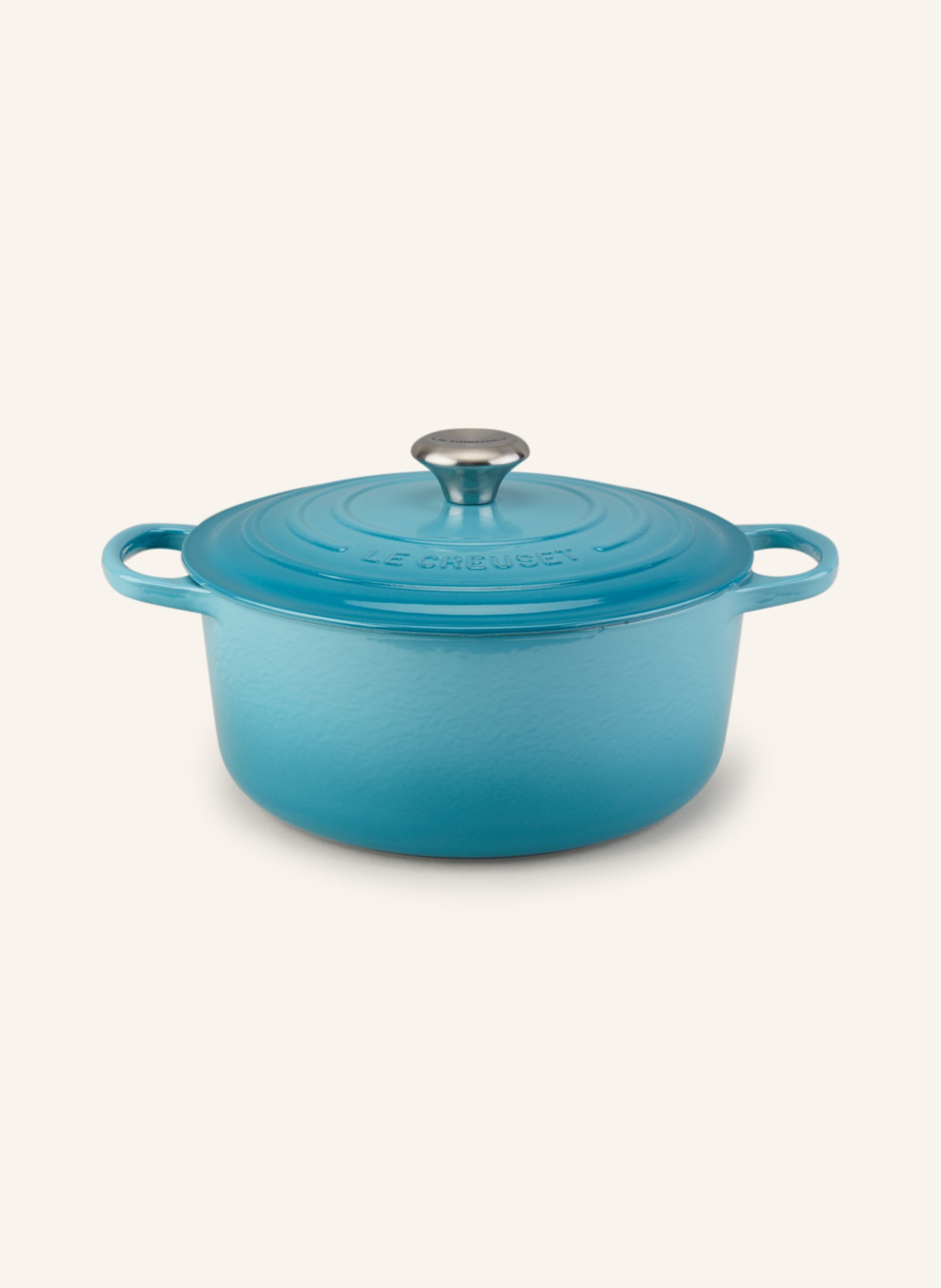 LE CREUSET Bräter SIGNATURE, Farbe: CARIBBEAN (Bild 1)