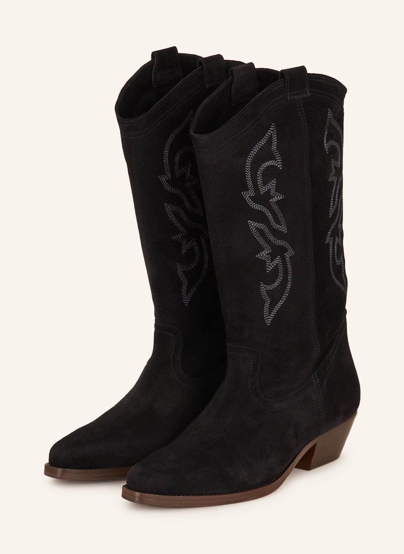 ba&sh Cowboy Boots CLAURYS, Farbe: SCHWARZ (Bild 1)