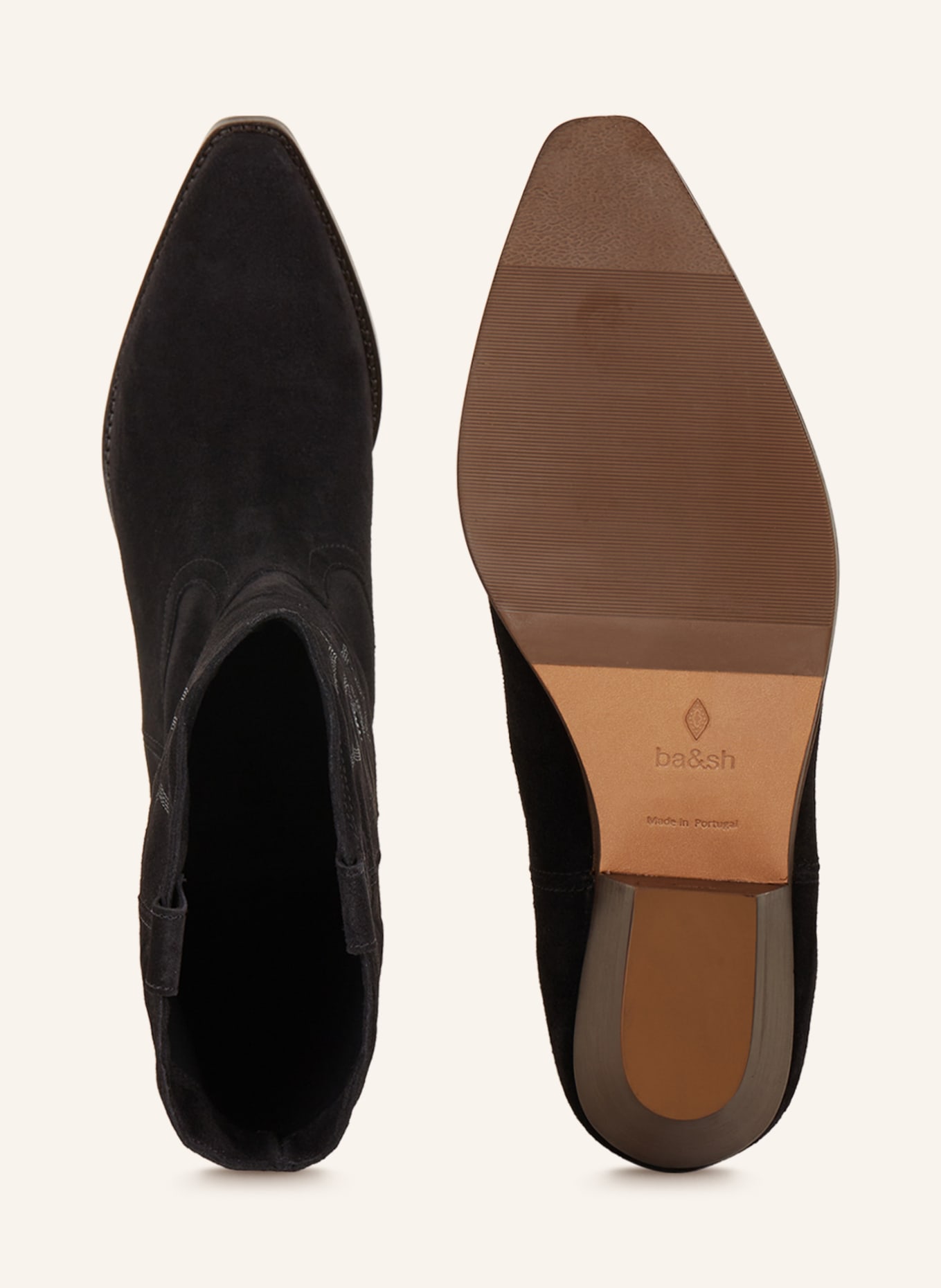 ba&sh Kovbojské boty CLAURYS, Barva: ČERNÁ (Obrázek 5)