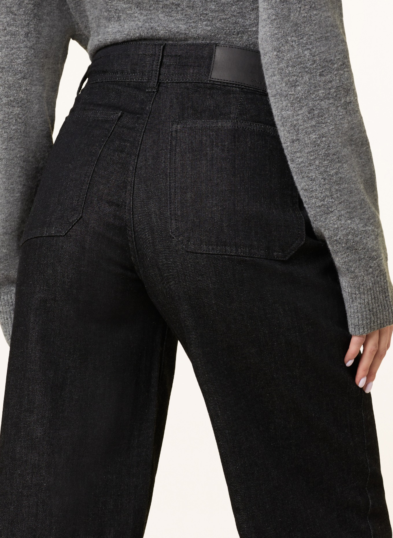 OPUS Kuloty jeansowe MACONA, Kolor: 7420 deep black (Obrazek 5)