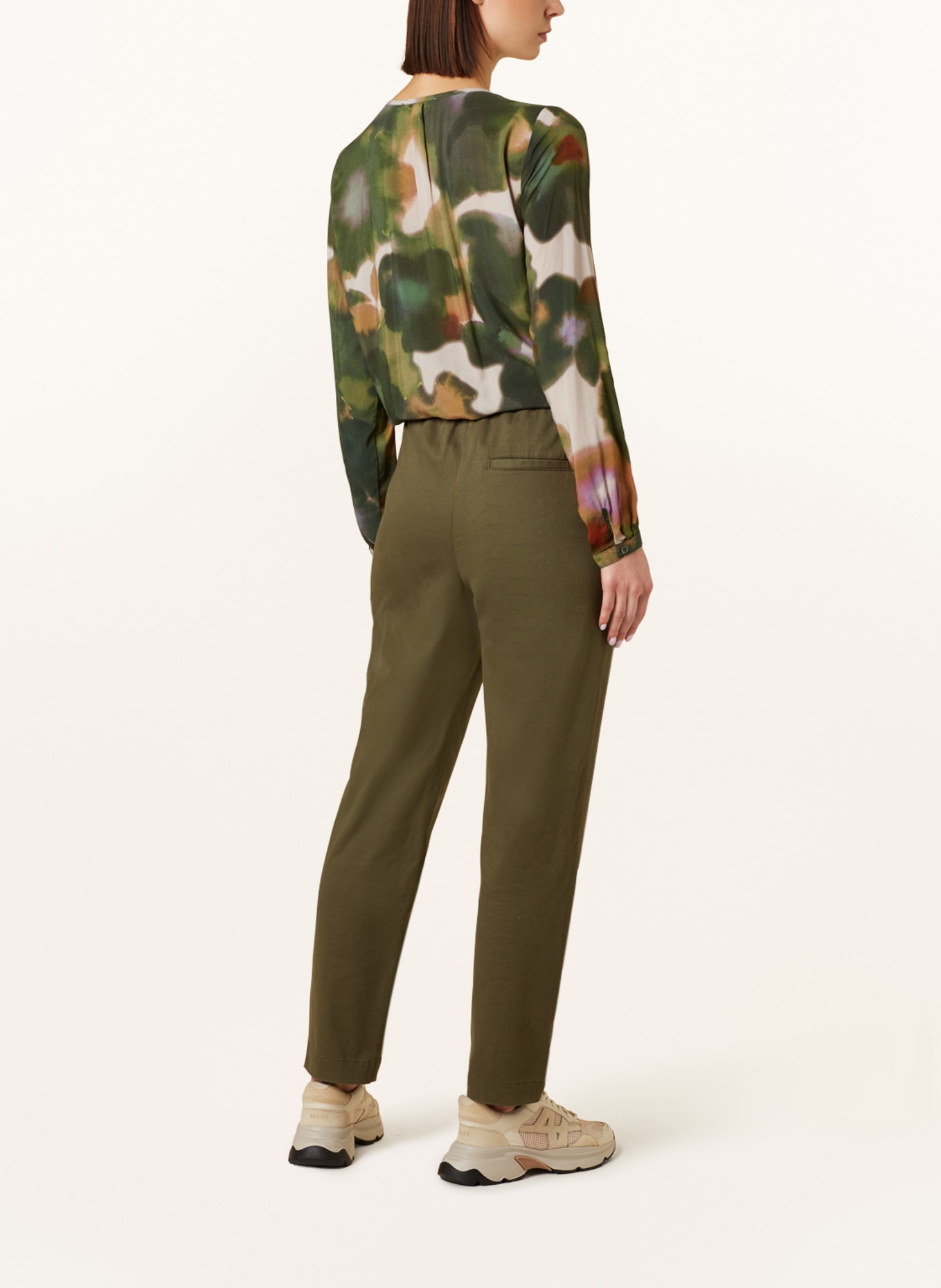CARTOON Shirt blouse, Color: GREEN/ PURPLE (Image 3)