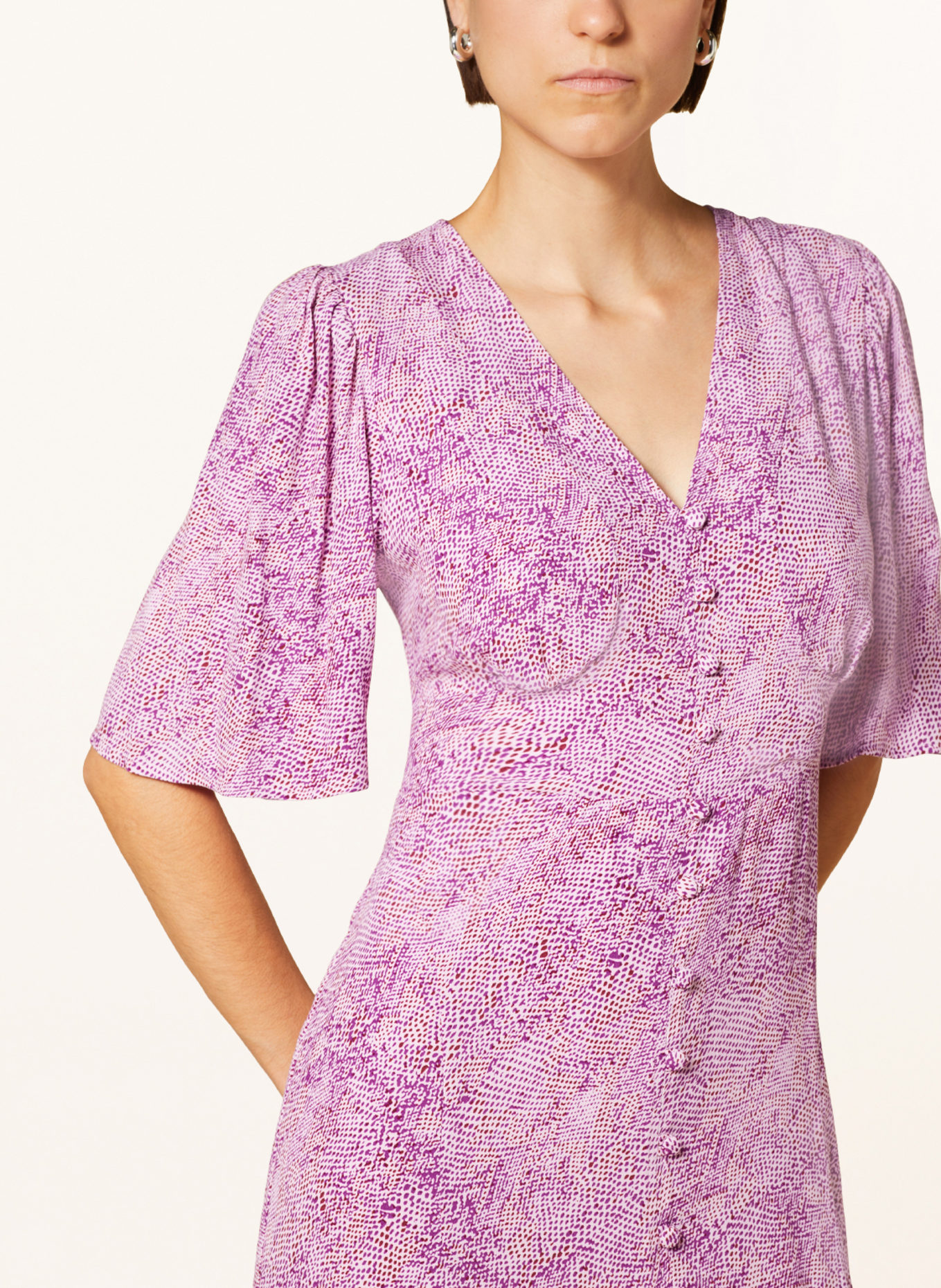 WHISTLES Dress in light purple fuchsia