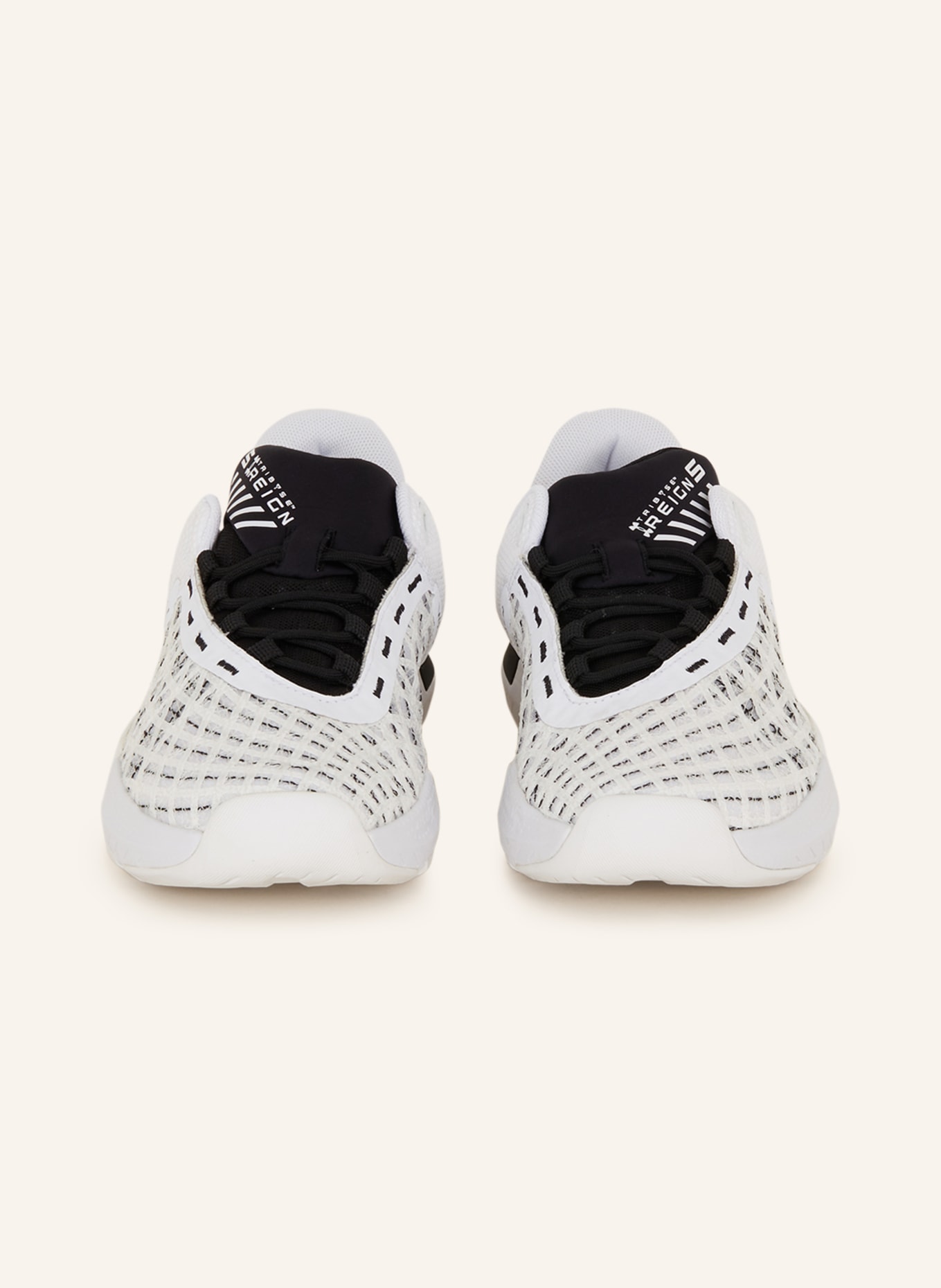 UNDER ARMOUR Fitness shoes UA TRIBASE REIGN 5, Color: WHITE/ BLACK (Image 3)