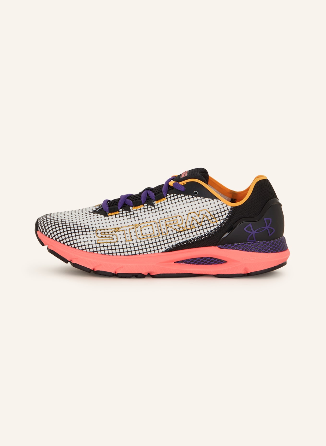 UNDER ARMOUR Running shoes UA HOVR™ SONIC 6 STORM, Color: WHITE/ BLACK (Image 4)