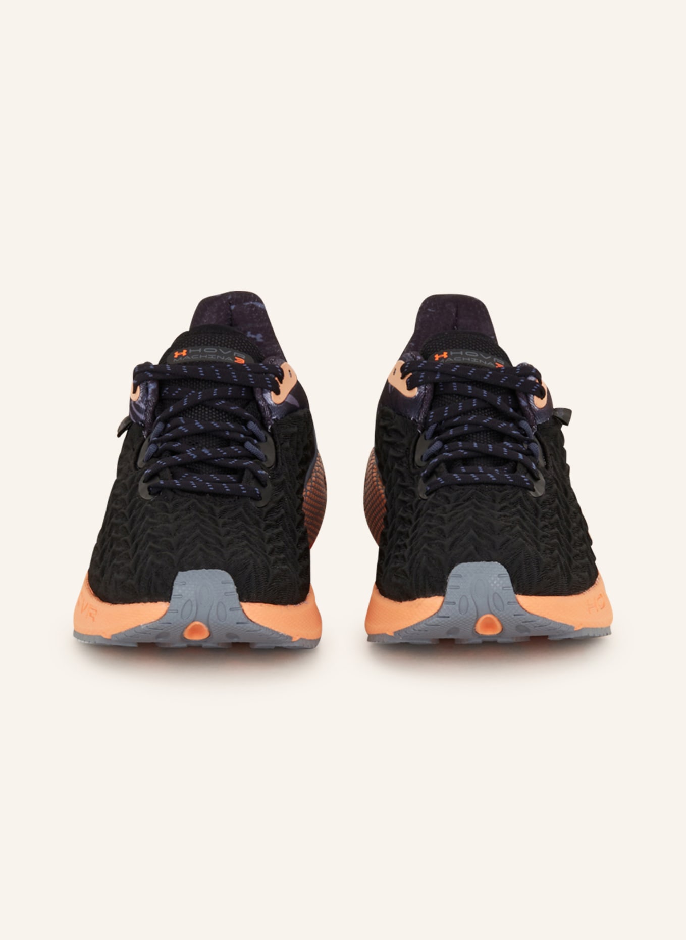 UNDER ARMOUR Running shoes UA HOVR™ MACHINA 3 CLONE, Color: BLACK/ ORANGE (Image 3)
