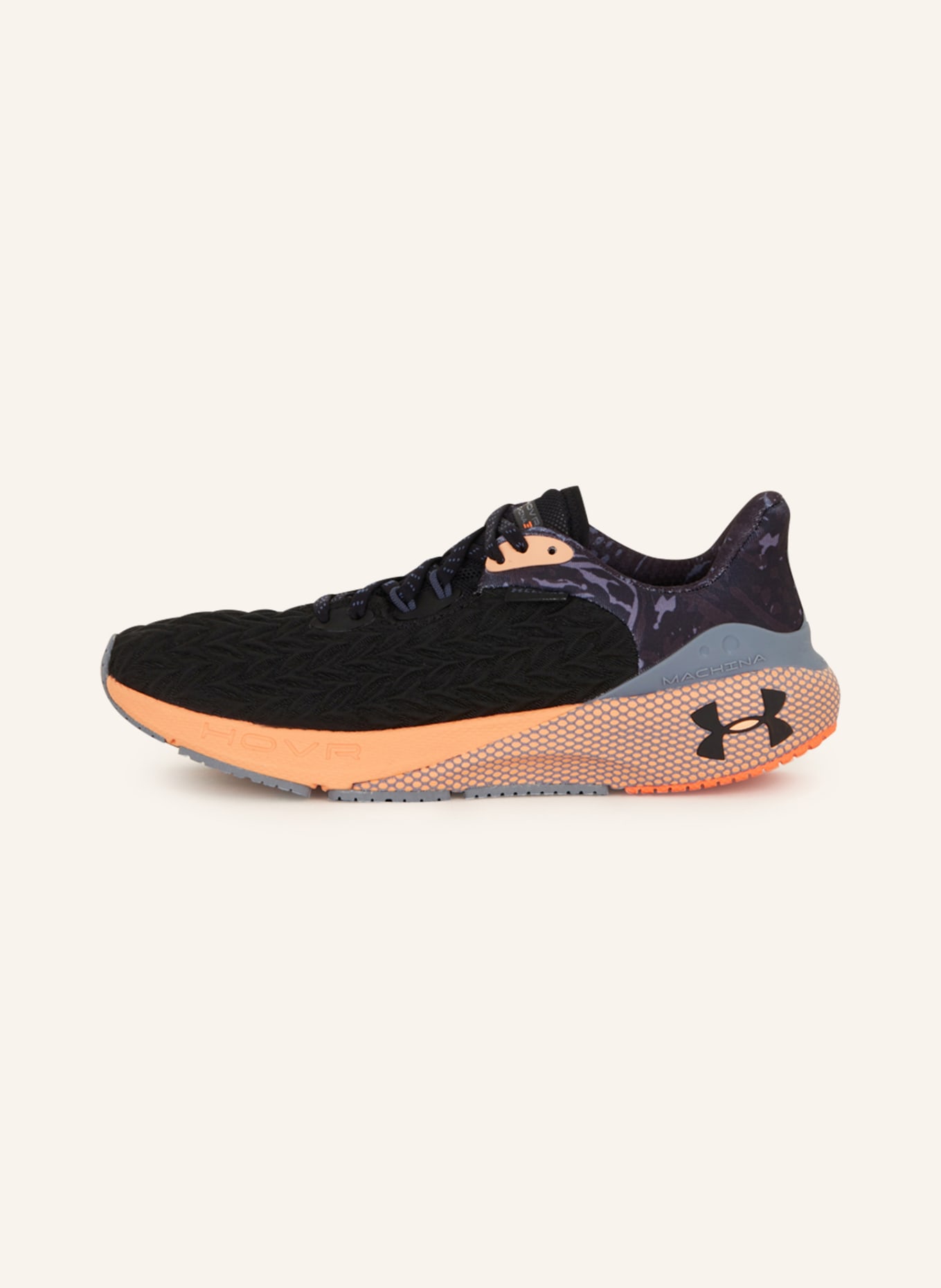 UNDER ARMOUR Running shoes UA HOVR™ MACHINA 3 CLONE, Color: BLACK/ ORANGE (Image 4)
