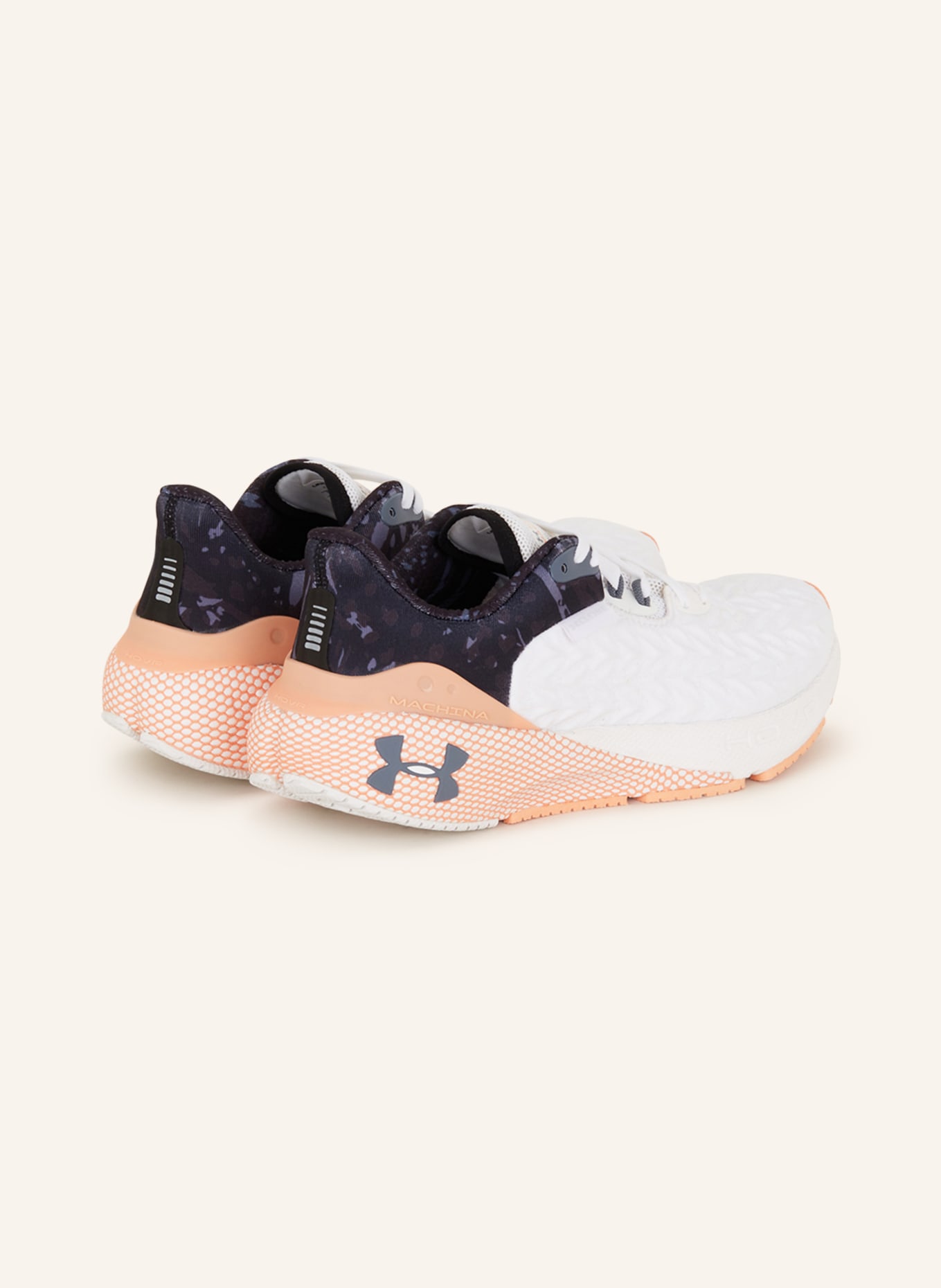 UNDER ARMOUR Running shoes UA HOVR™ MACHINA 3 CLONE, Color: WHITE/ DARK GRAY (Image 2)