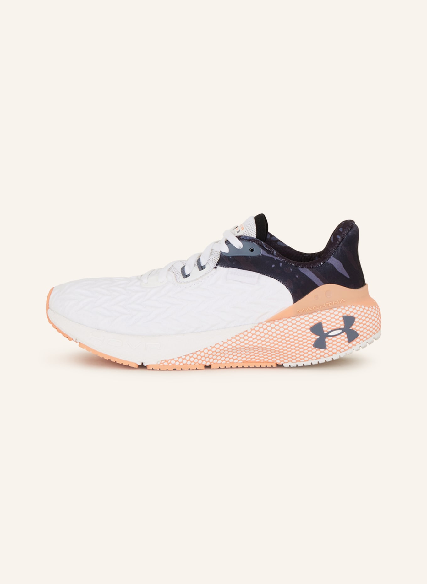 UNDER ARMOUR Running shoes UA HOVR™ MACHINA 3 CLONE, Color: WHITE/ DARK GRAY (Image 4)