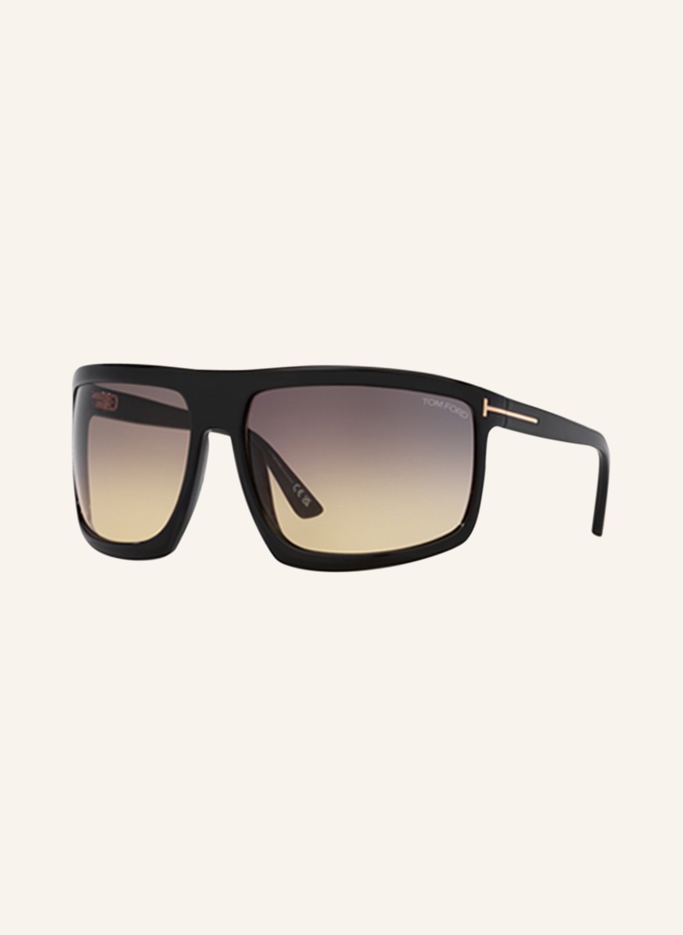 TOM FORD Sunglasses TR001675, Color: 1100L3 - BLACK/GRAY GRADIENT (Image 1)