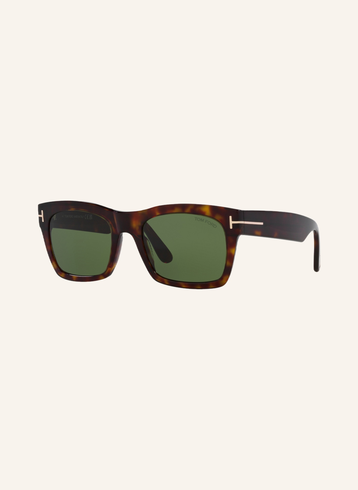 TOM FORD Solbriller TR001698: 4402J1 - HAVANA/ GRØN