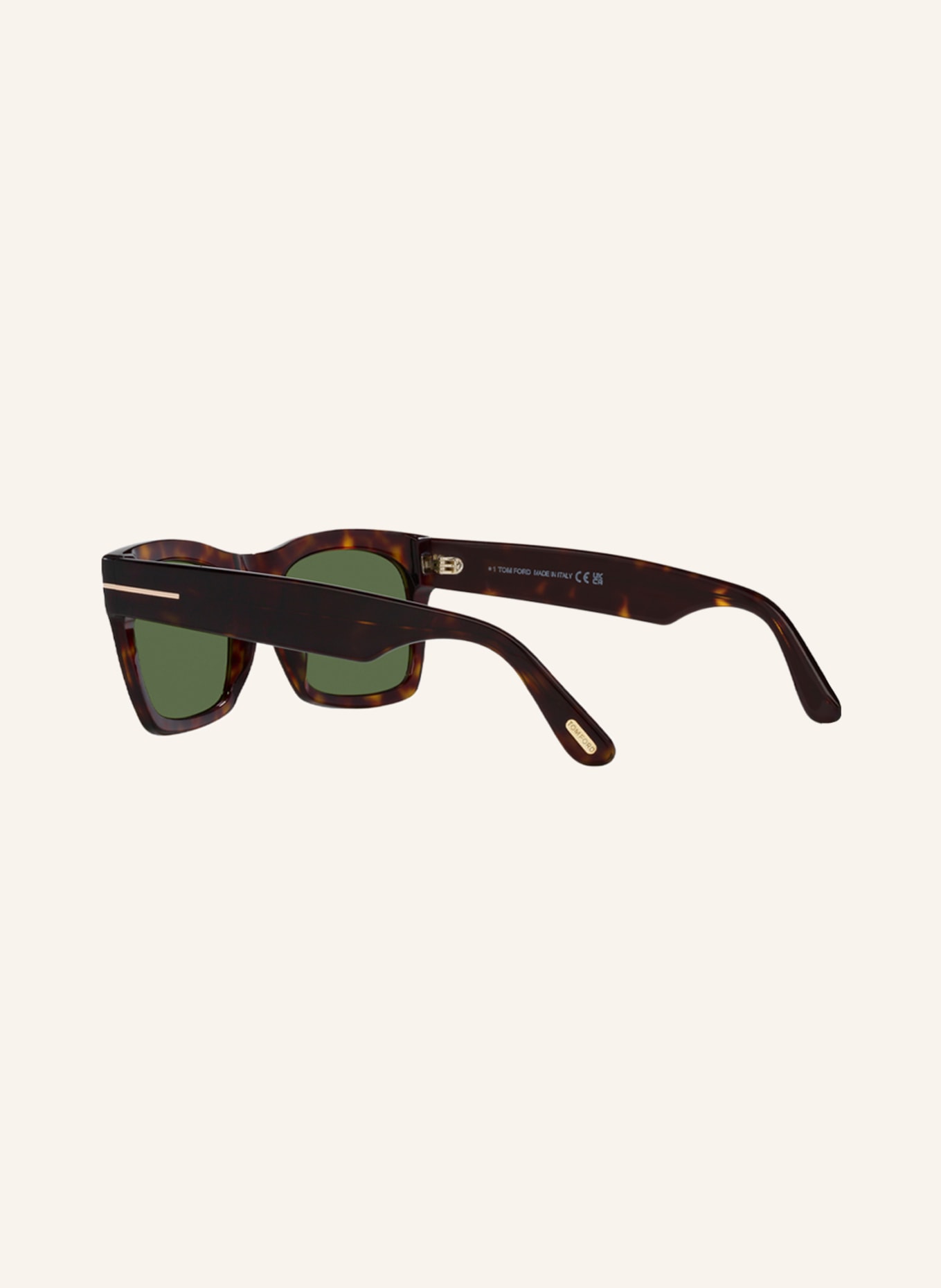 TOM FORD Solbriller TR001698: 4402J1 - HAVANA/ GRØN