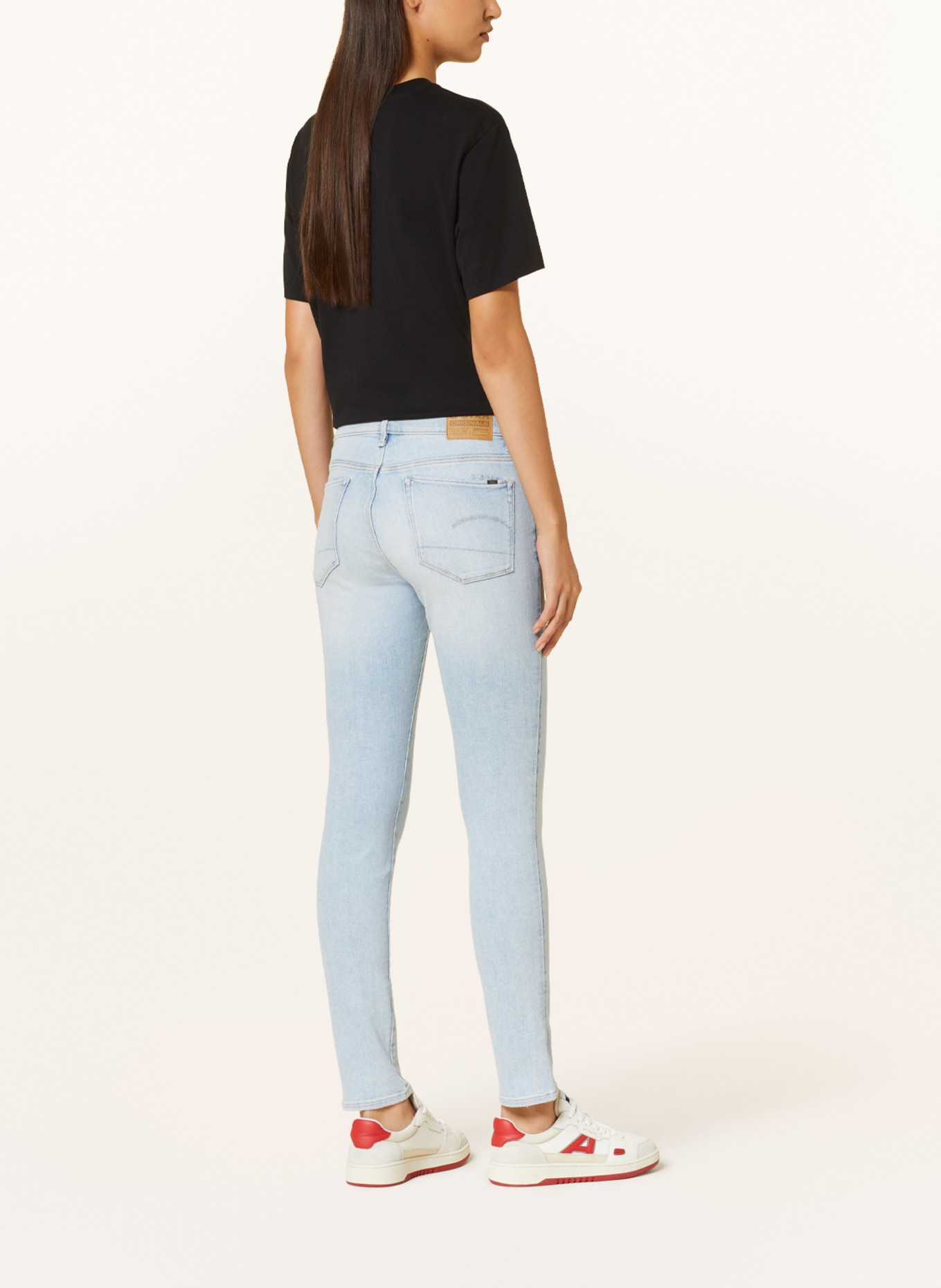G-Star RAW Skinny jeans 3301, Color: G307 sun faded bluejay (Image 3)