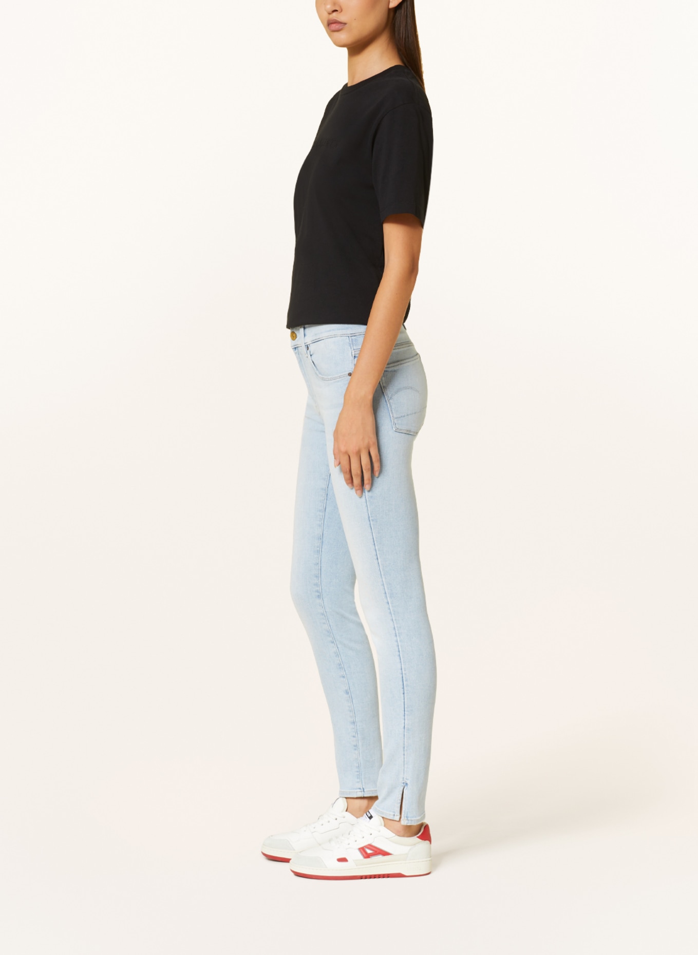 G-Star RAW Skinny jeans 3301, Color: G307 sun faded bluejay (Image 4)
