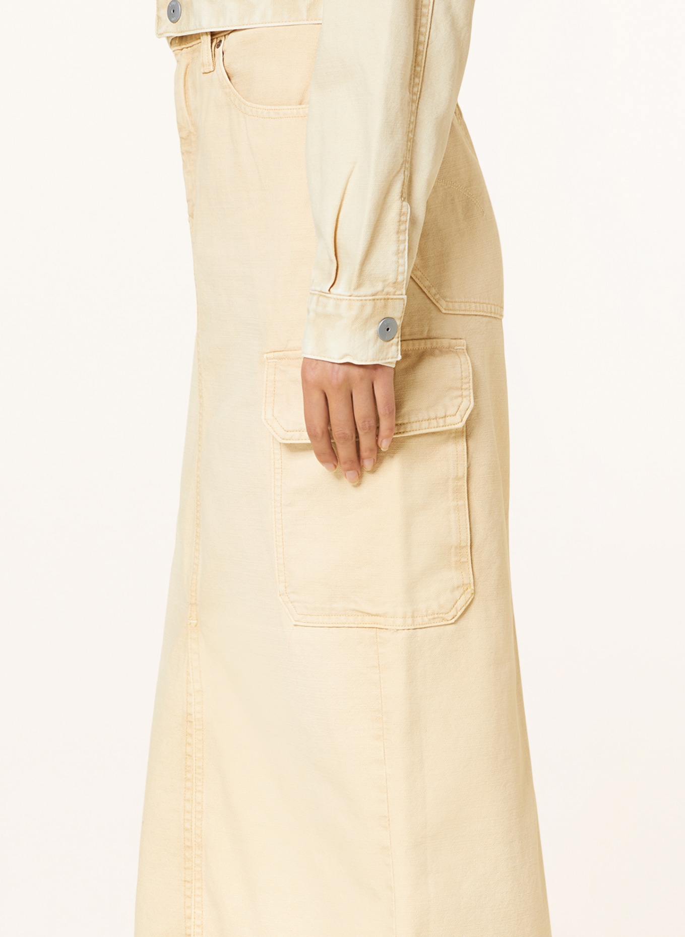 G-Star RAW Denim skirt VIKTORIA, Color: G553 sun faded sand gd (Image 4)