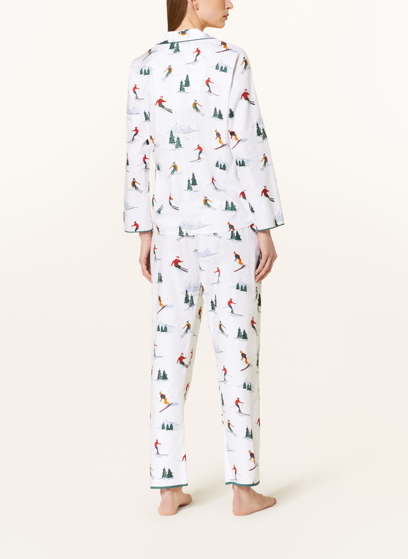 cyberjammies Pajama shirt WHISTLER, Color: WHITE (Image 3)