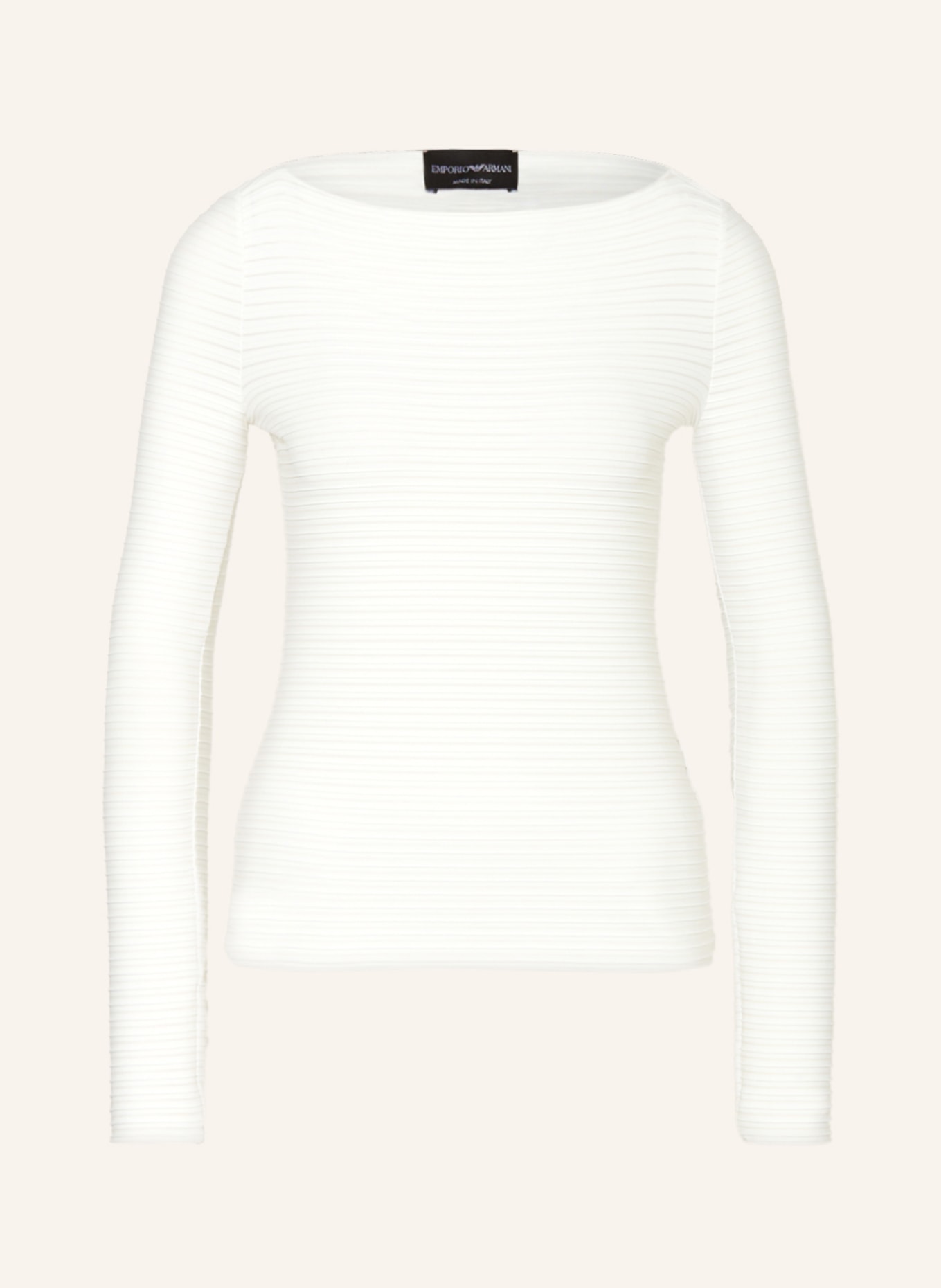 EMPORIO ARMANI Long sleeve shirt, Color: WHITE (Image 1)
