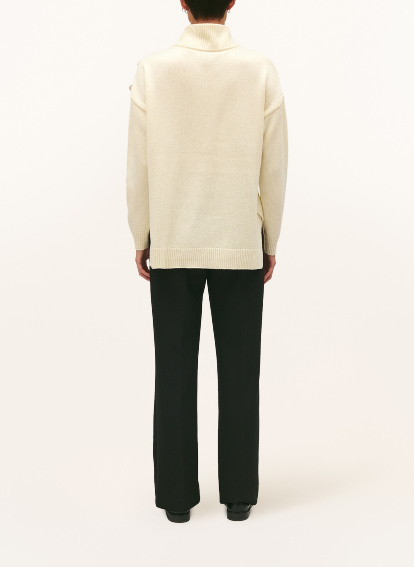 CLAUDIE PIERLOT Oversized-Pullover, Farbe: ECRU (Bild 3)