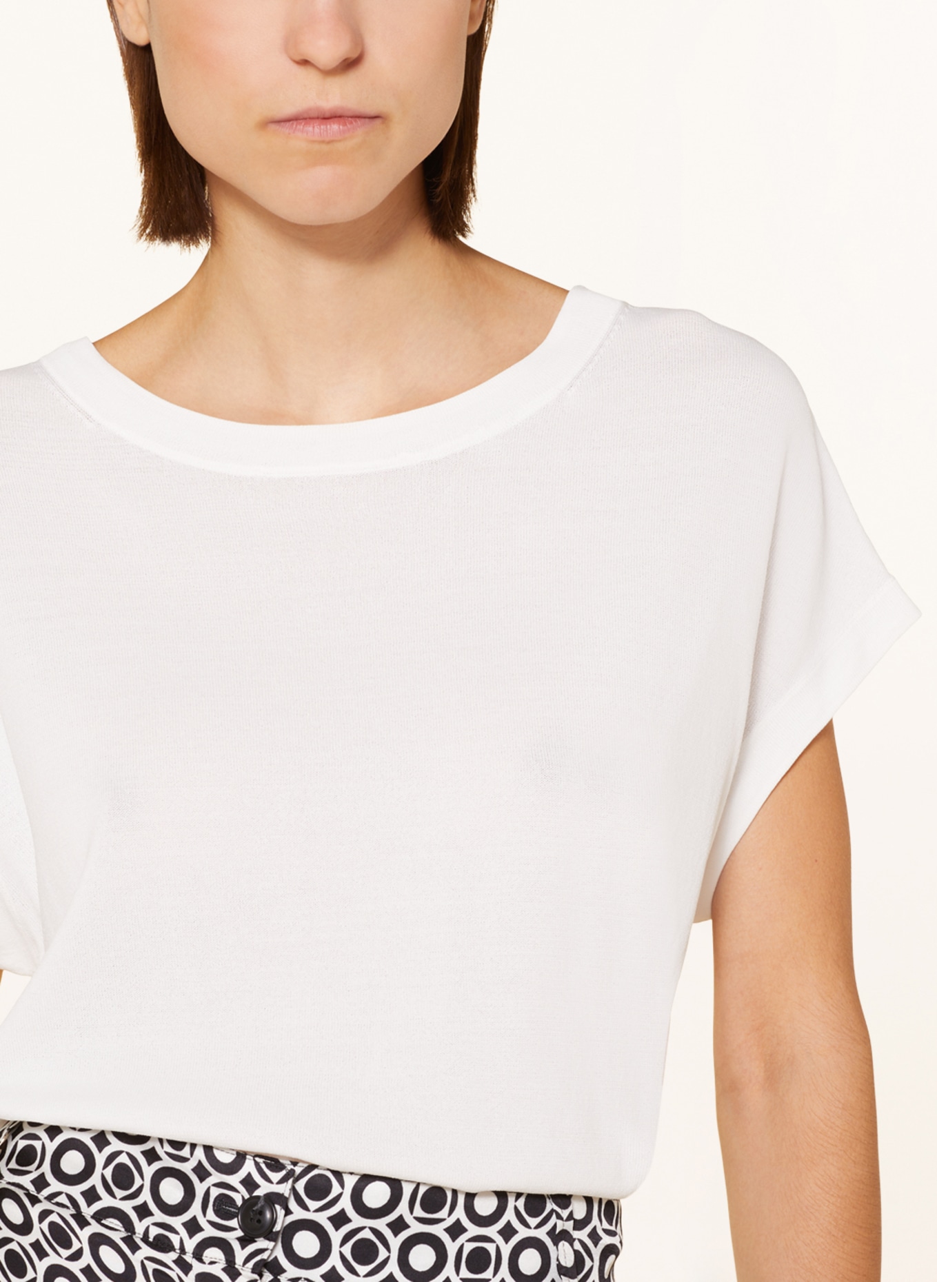 MARC AUREL Knit shirt, Color: WHITE (Image 4)