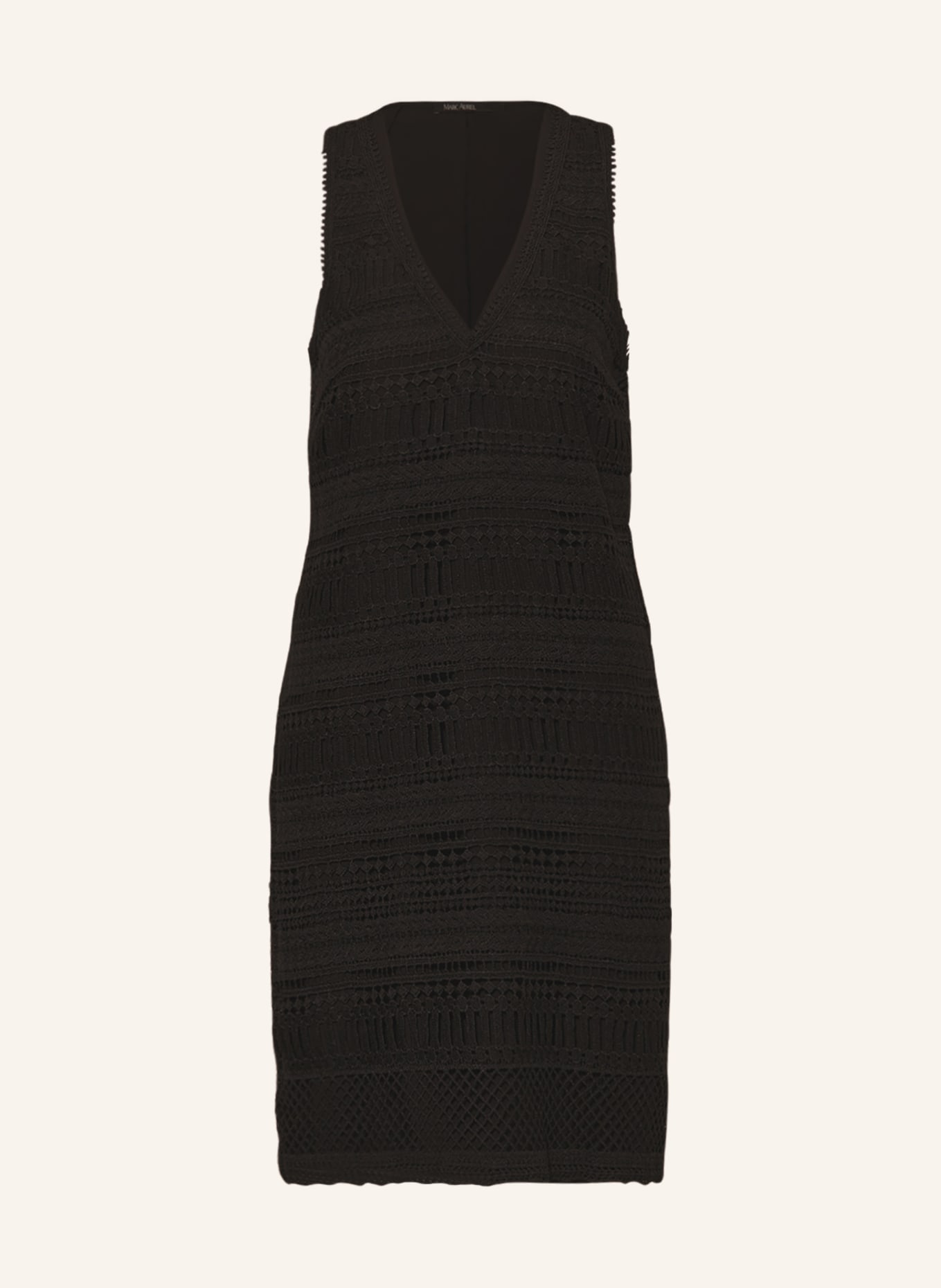 MARC AUREL Pletené šaty, Barva: ČERNÁ (Obrázek 1)