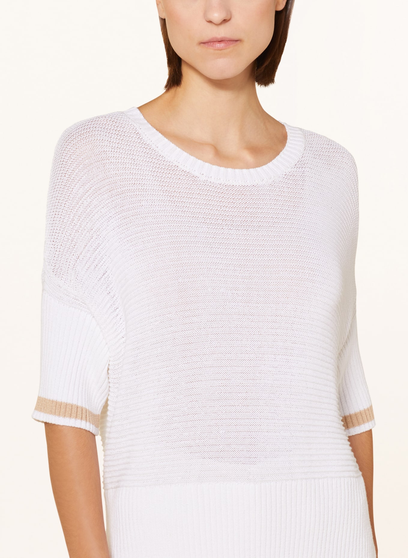 MARC AUREL Knit shirt, Color: WHITE (Image 4)