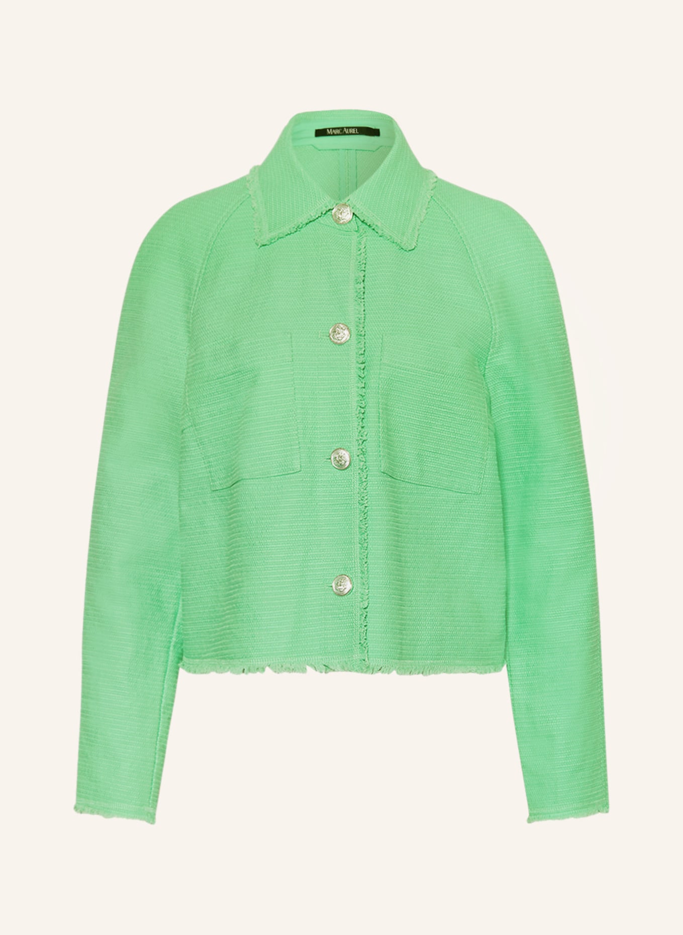 MARC AUREL Overshirt, Color: GREEN (Image 1)