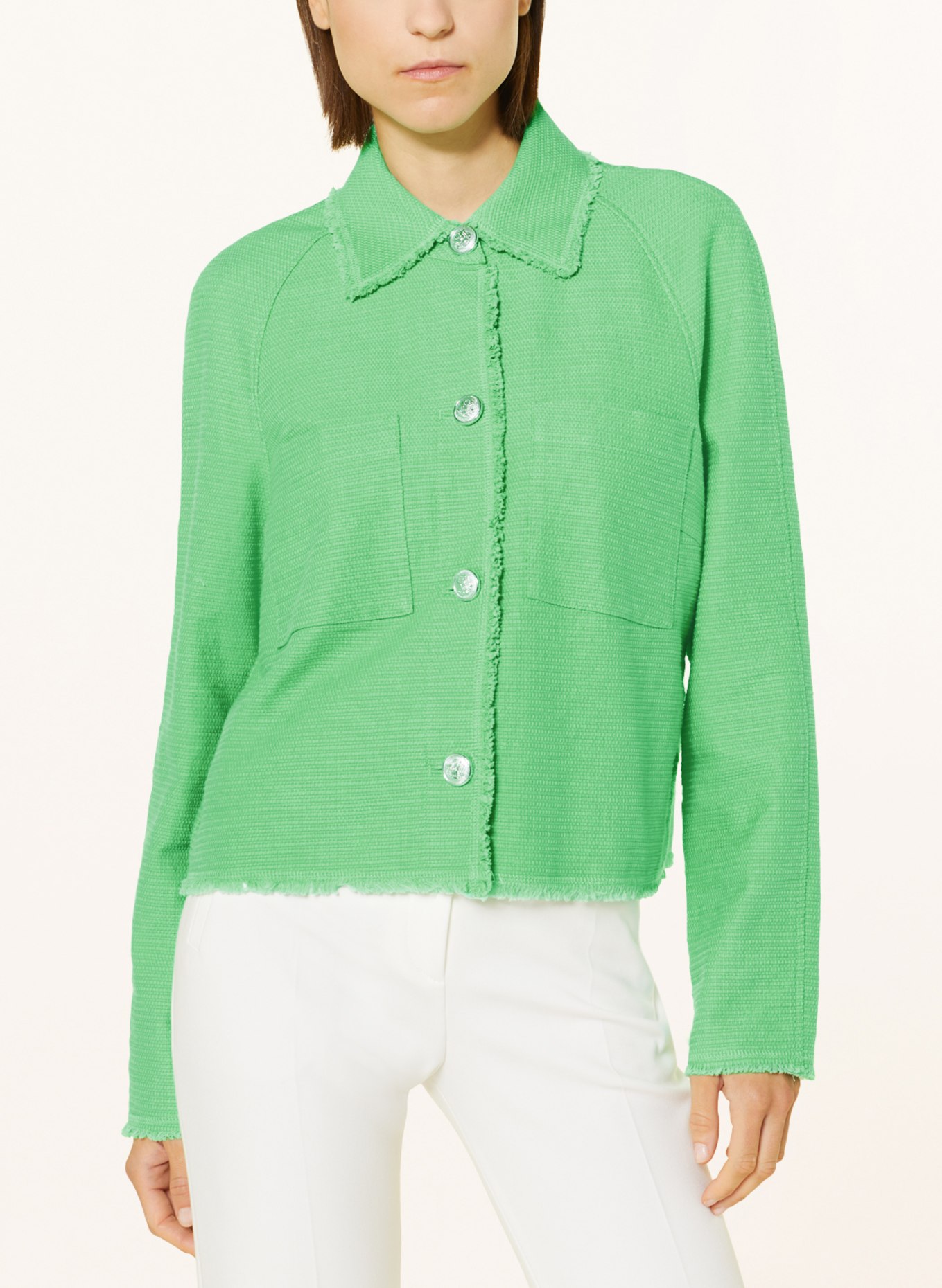 MARC AUREL Overshirt, Color: GREEN (Image 4)