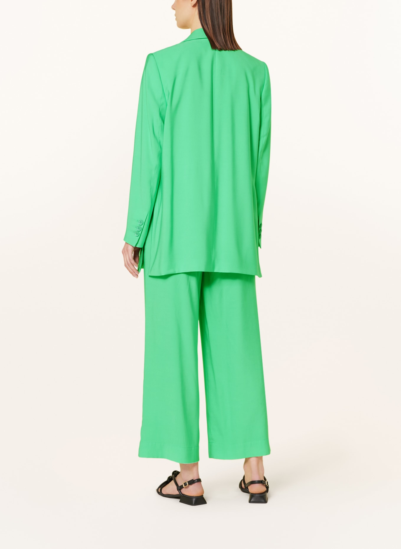 MARC AUREL Long blazer, Color: GREEN (Image 3)