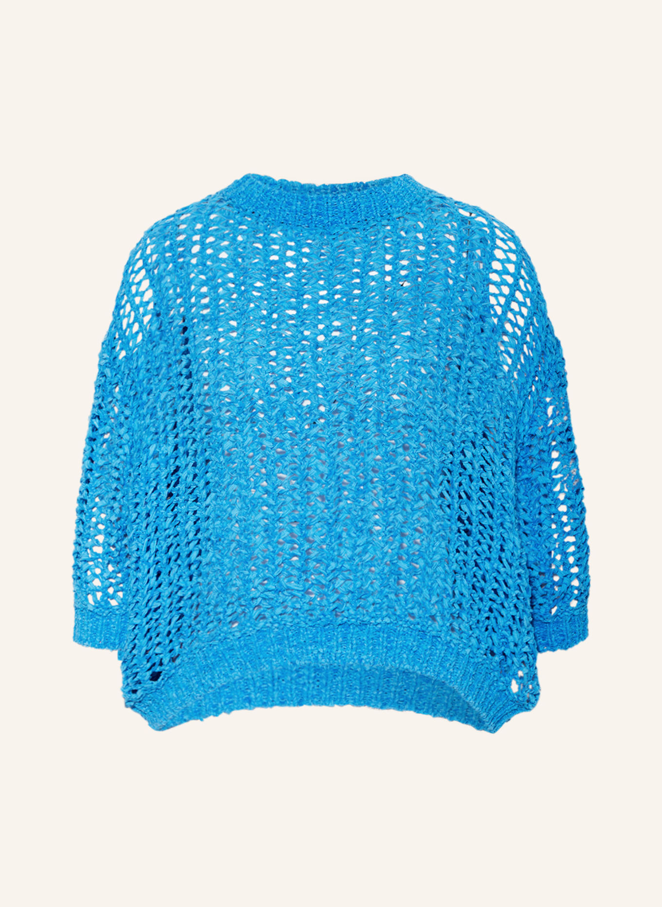 MARC AUREL Sweater with 3/4 sleeves, Color: BLUE (Image 1)