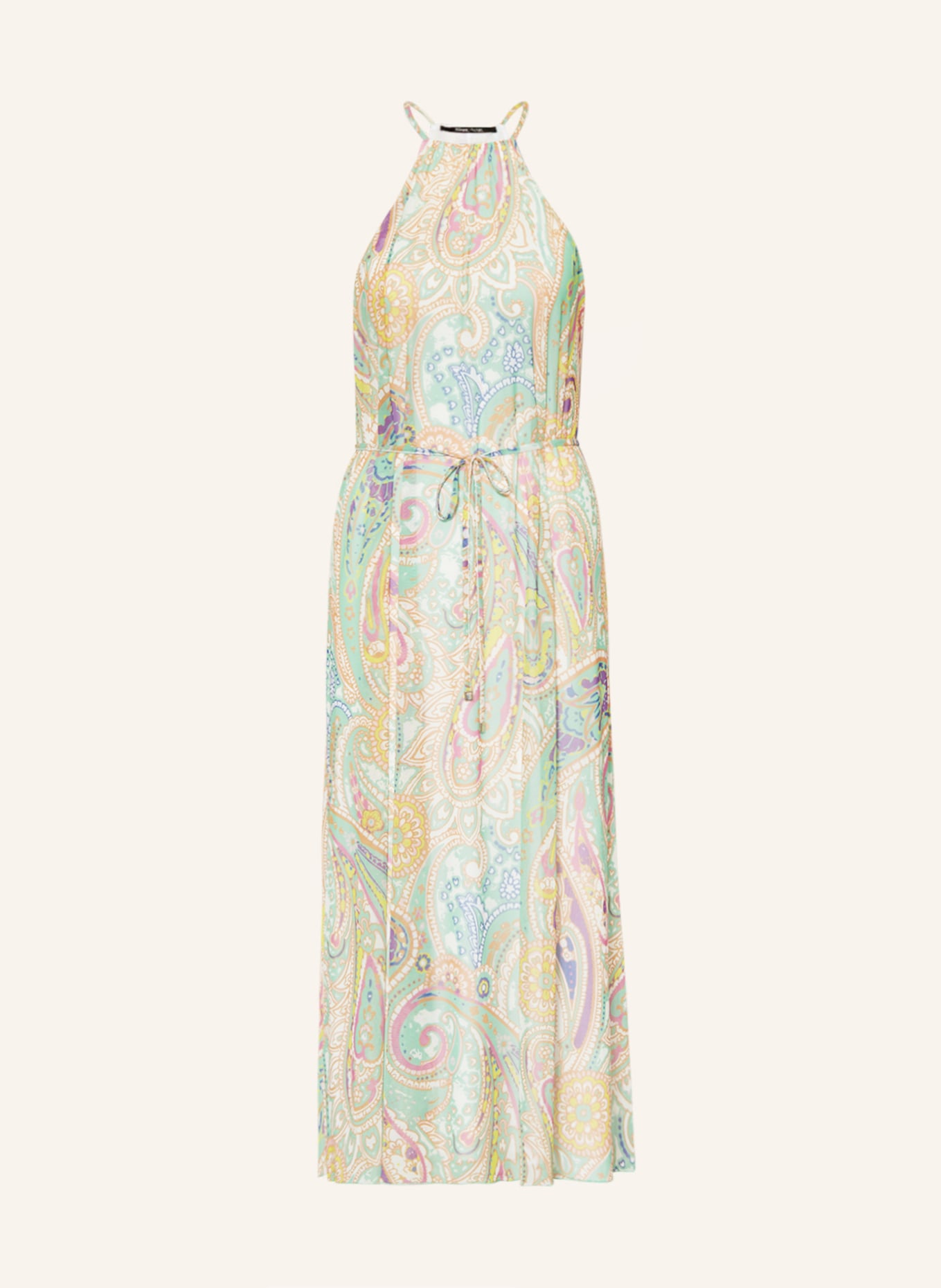 MARC AUREL Mesh-Kleid, Farbe: GRÜN/ GELB/ PINK (Bild 1)