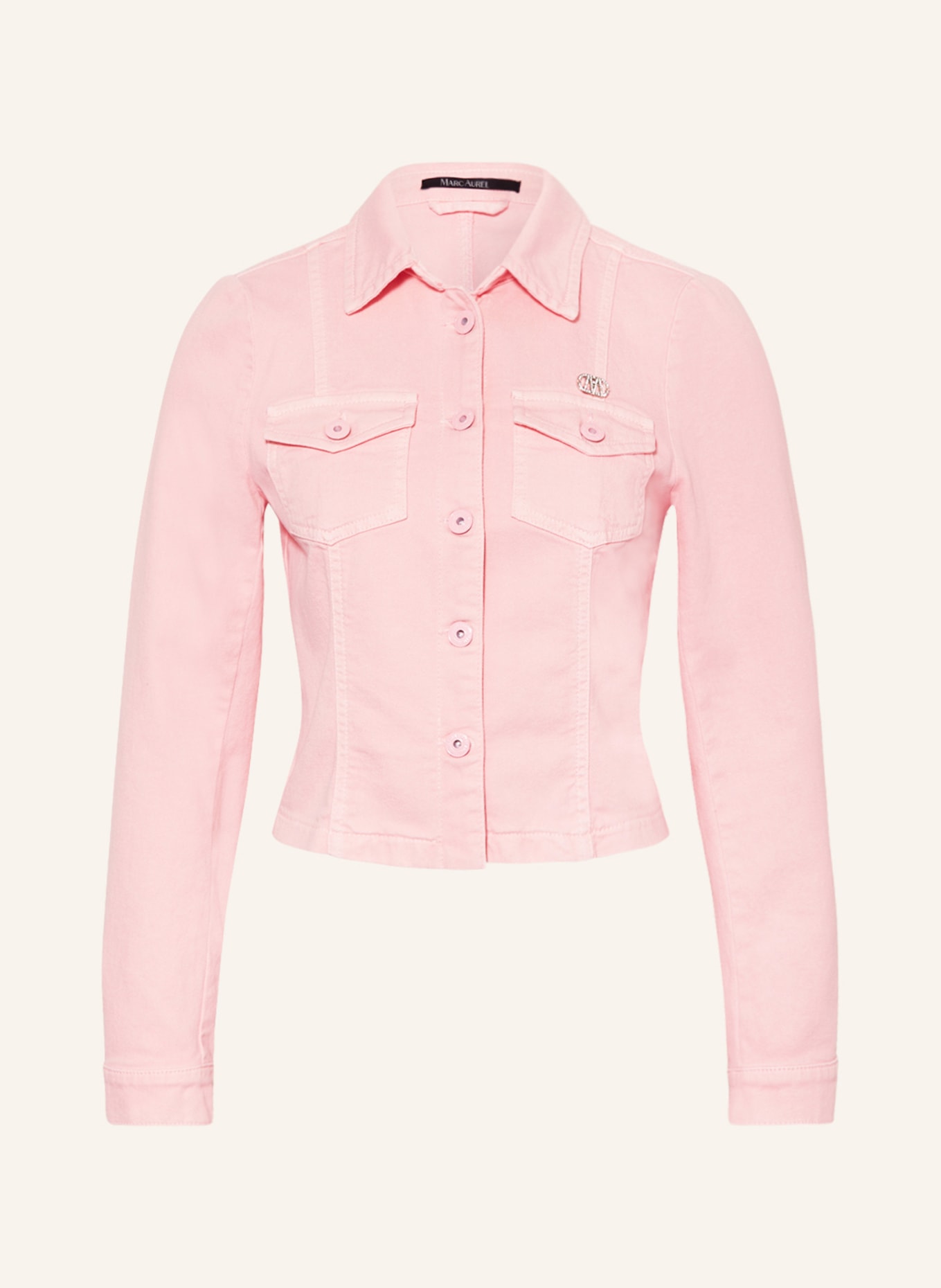 MARC AUREL Denim jacket, Color: PINK (Image 1)