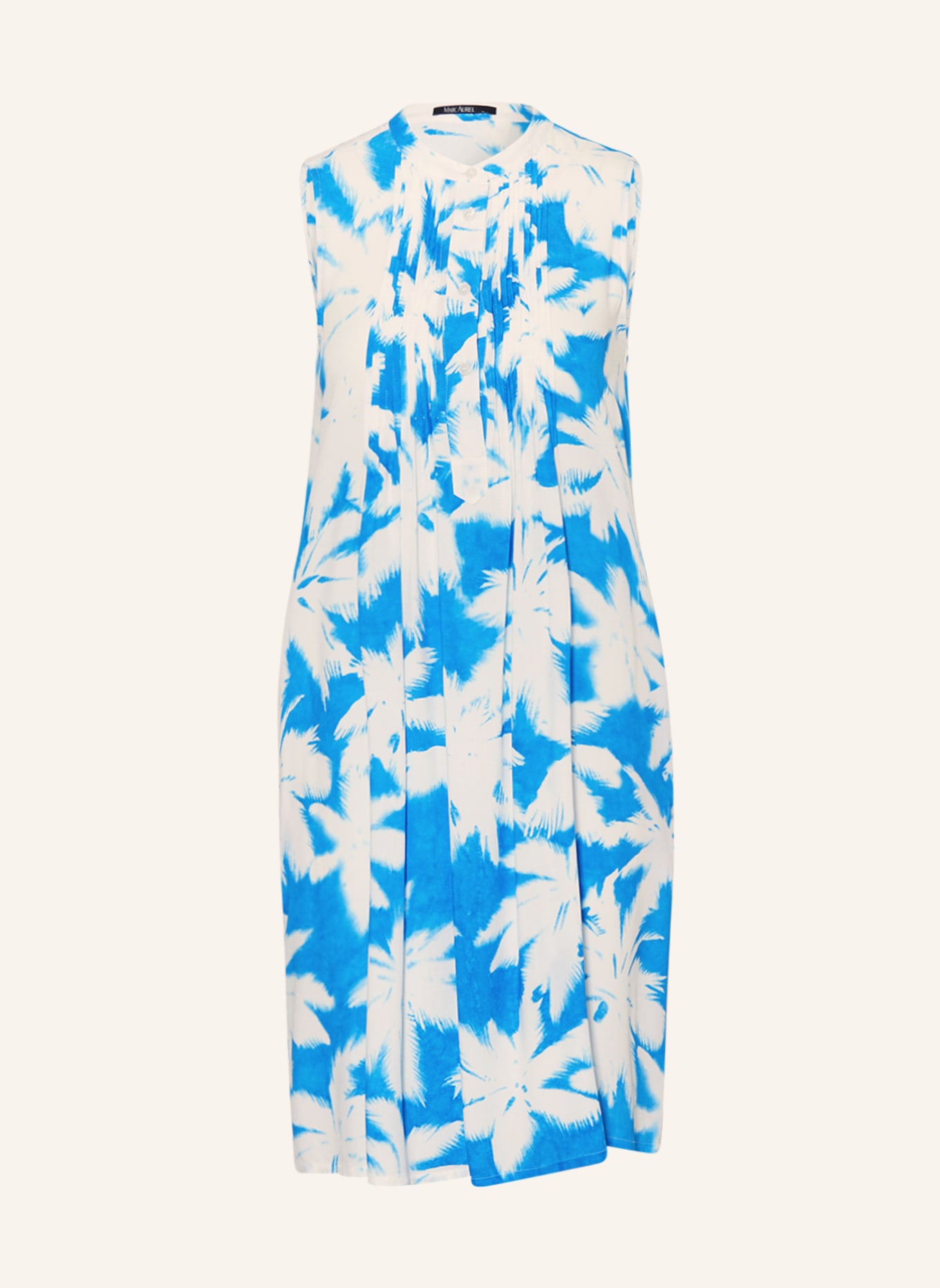 MARC AUREL Kleid, Farbe: BLAU/ WEISS (Bild 1)