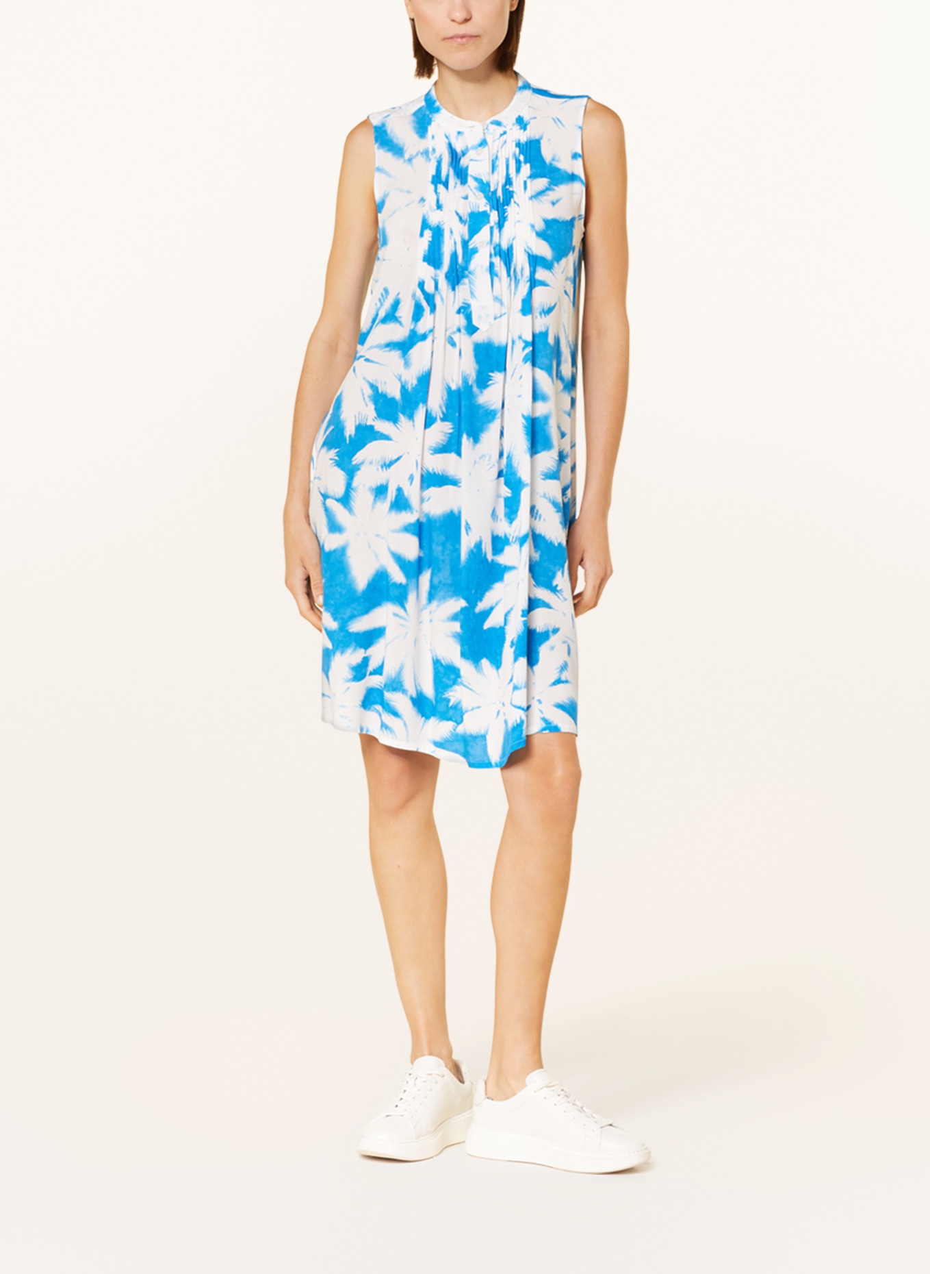 MARC AUREL Dress, Color: BLUE/ WHITE (Image 2)