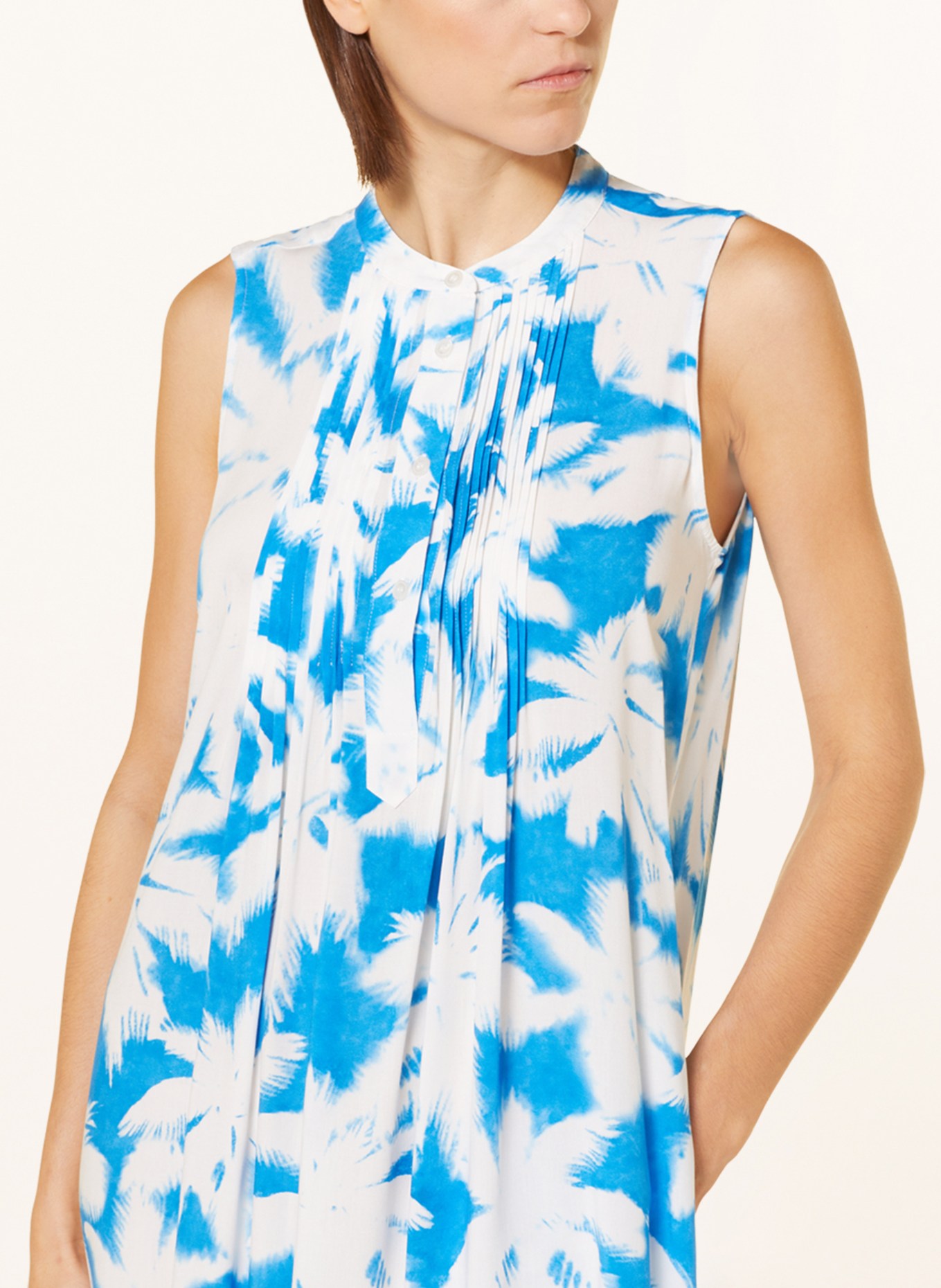 MARC AUREL Dress, Color: BLUE/ WHITE (Image 4)