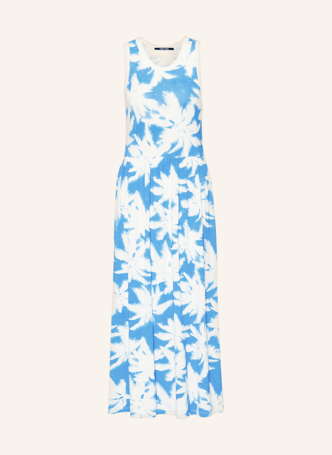 MARC AUREL Jersey dress, Color: BLUE/ WHITE (Image 1)