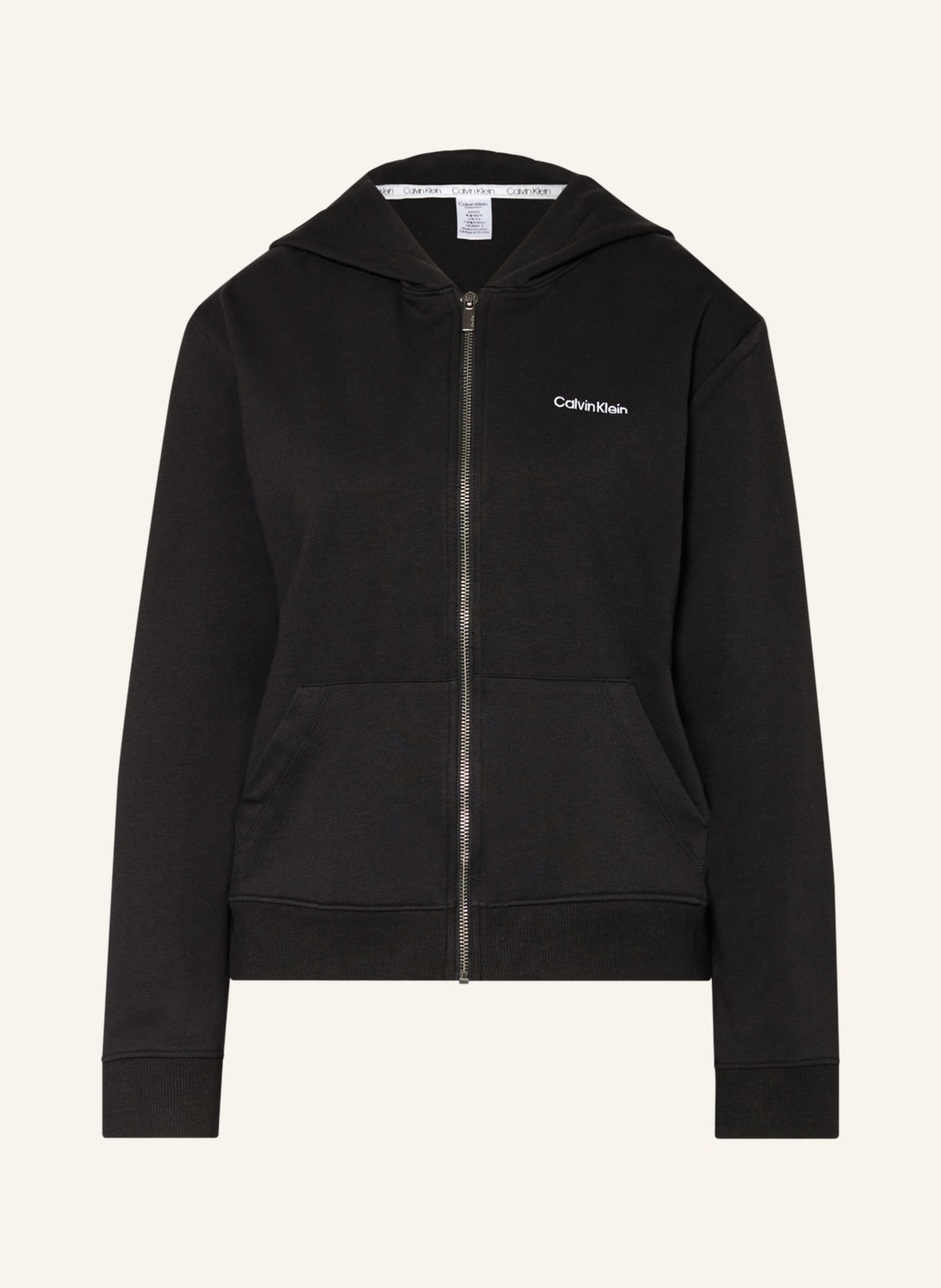 Calvin Klein Lounge hoodie MODERN COTTON, Color: BLACK (Image 1)