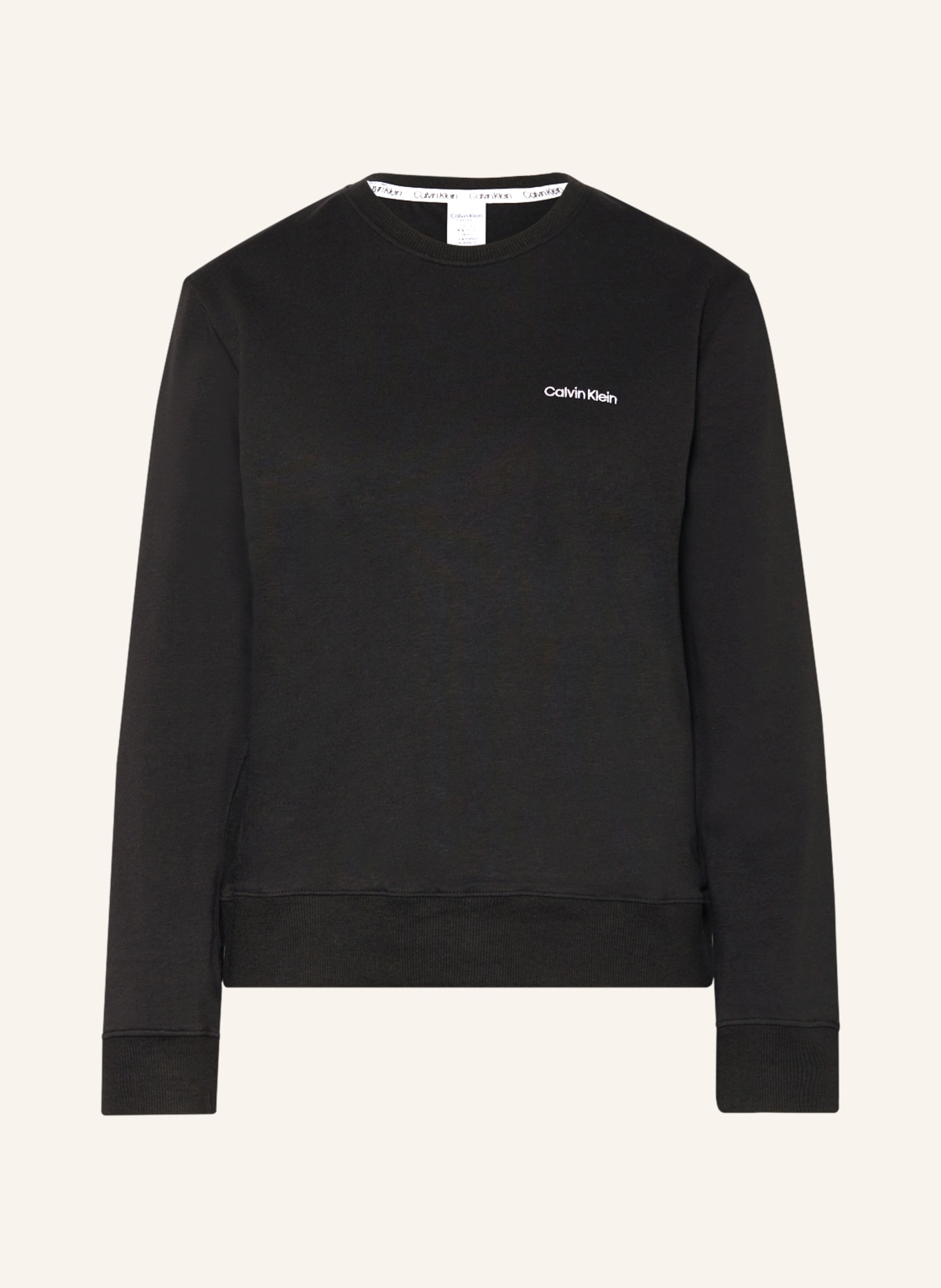 Calvin Klein Lounge sweatshirt MODERN COTTON, Color: BLACK (Image 1)