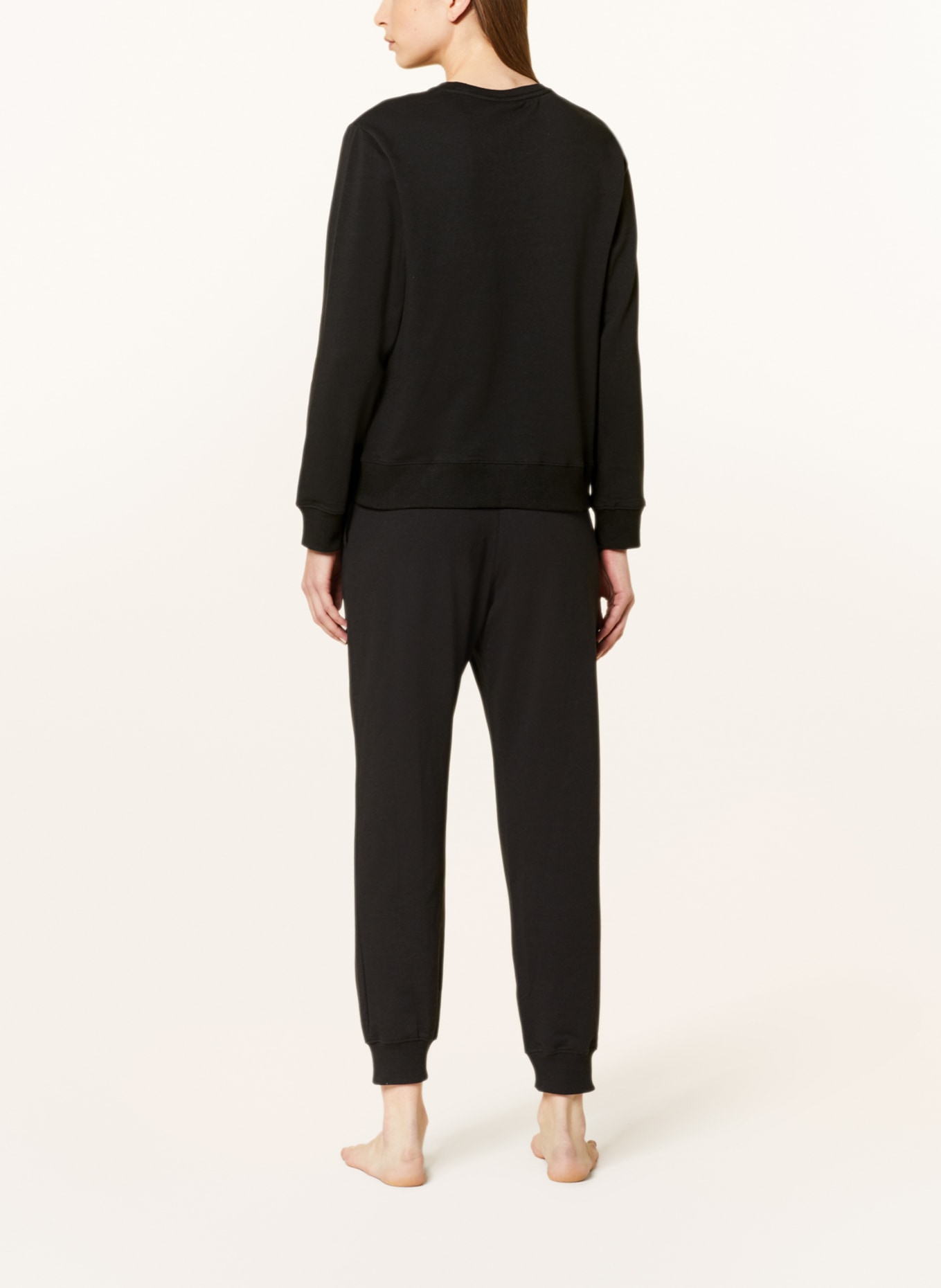 Calvin Klein Lounge sweatshirt MODERN COTTON, Color: BLACK (Image 3)