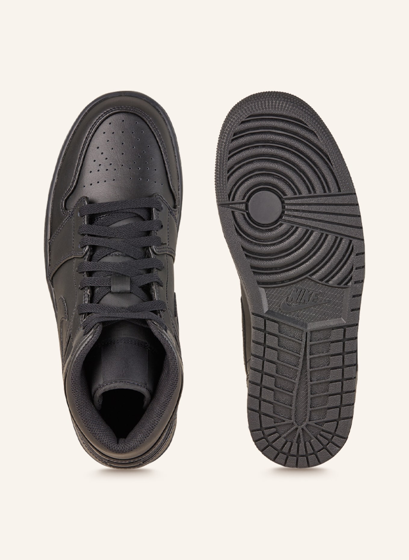 JORDAN Basketball shoes AIR JORDAN 1, Color: BLACK (Image 5)