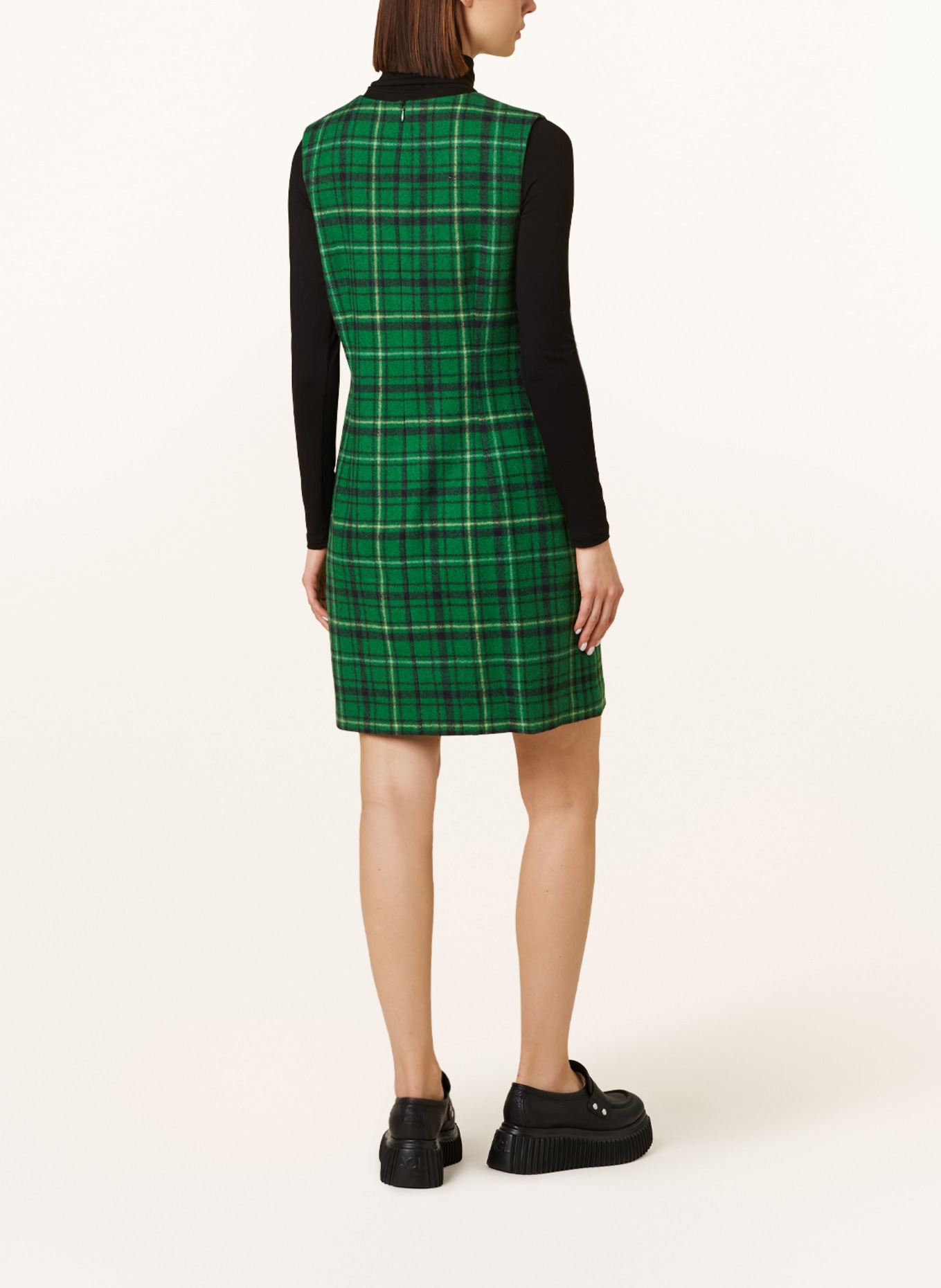 Hobbs tartan dress sale