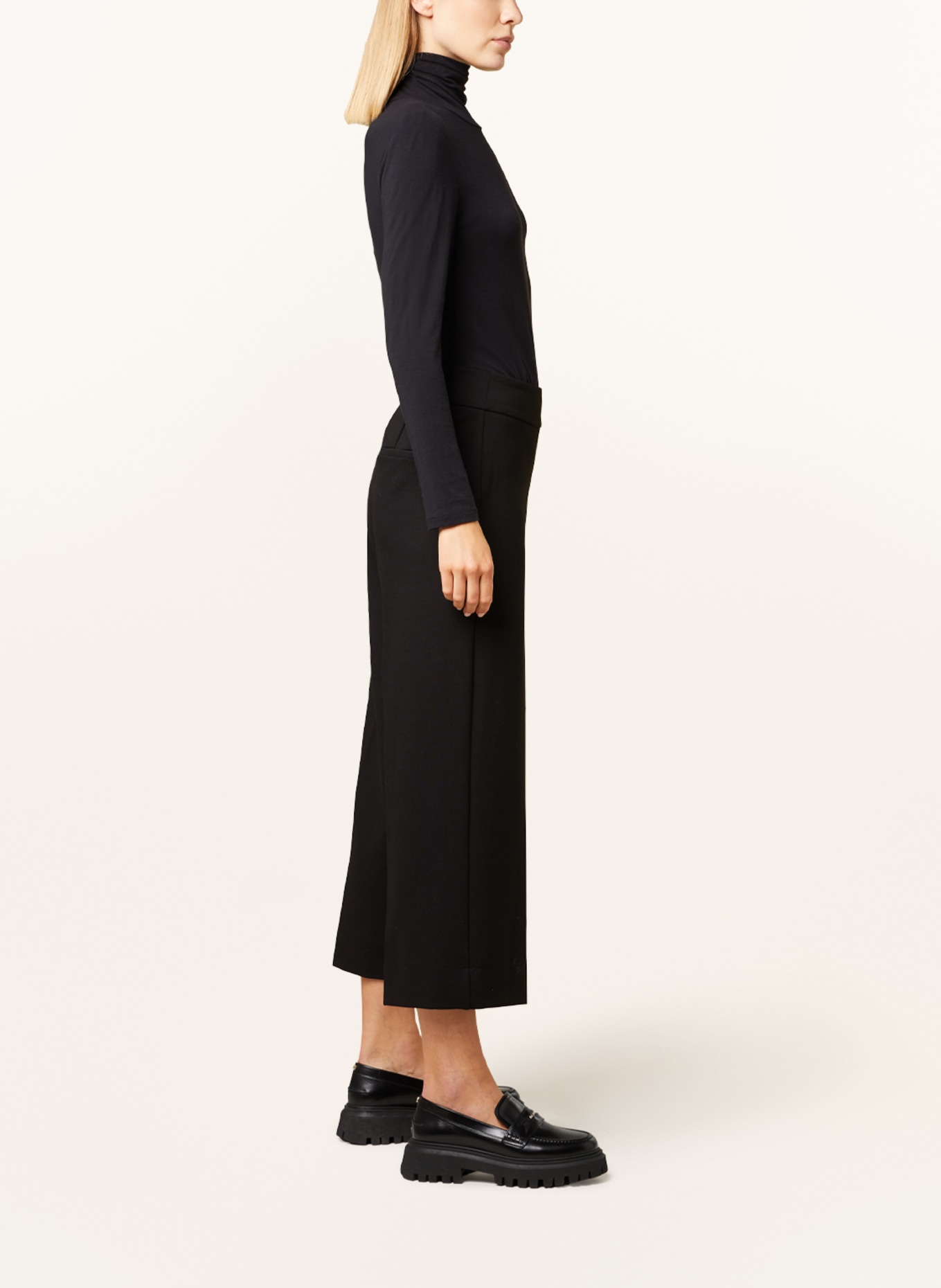 OPUS Jersey culottes MISHA, Color: BLACK (Image 4)