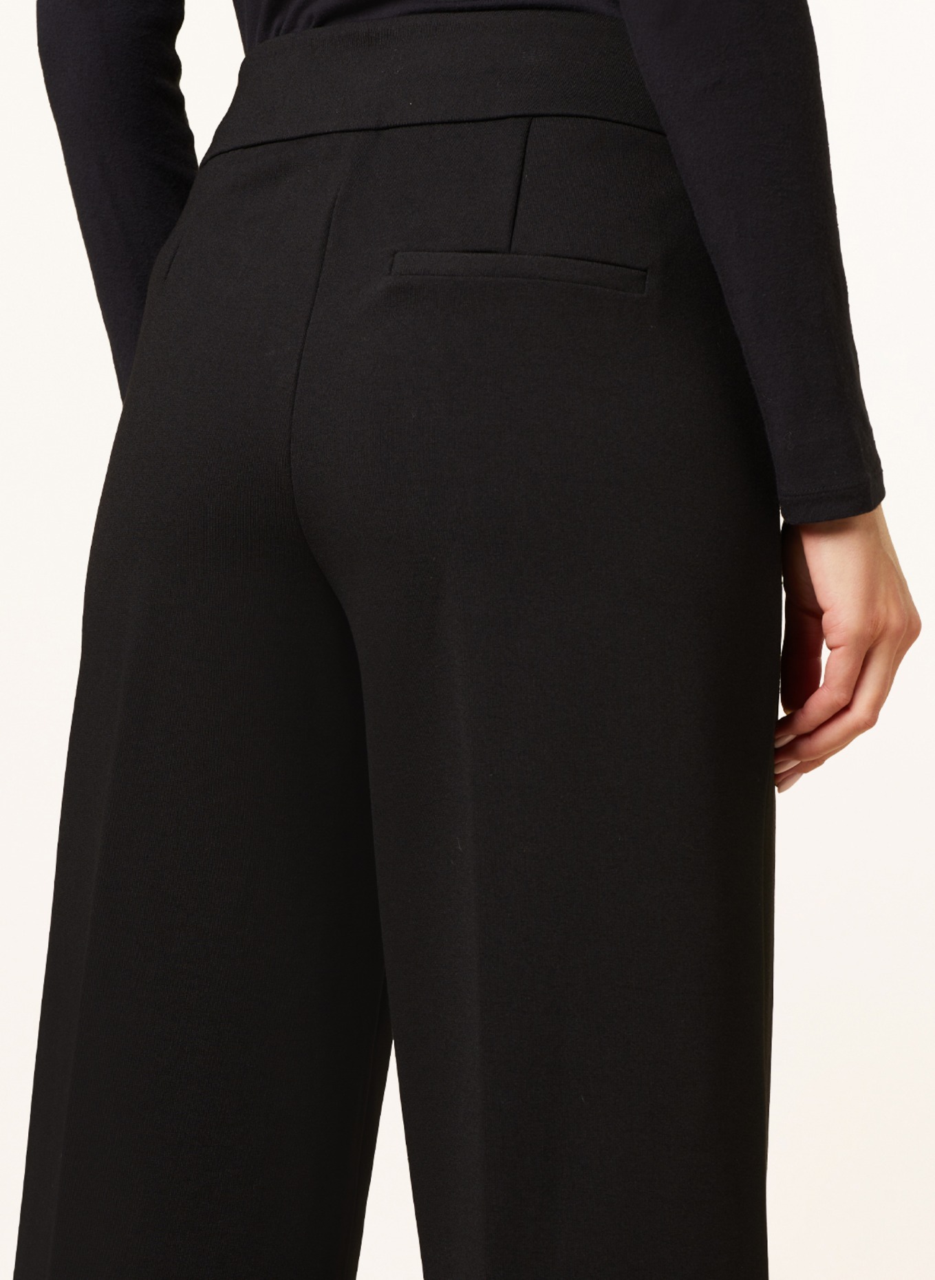 OPUS Jersey culottes MISHA, Color: BLACK (Image 5)