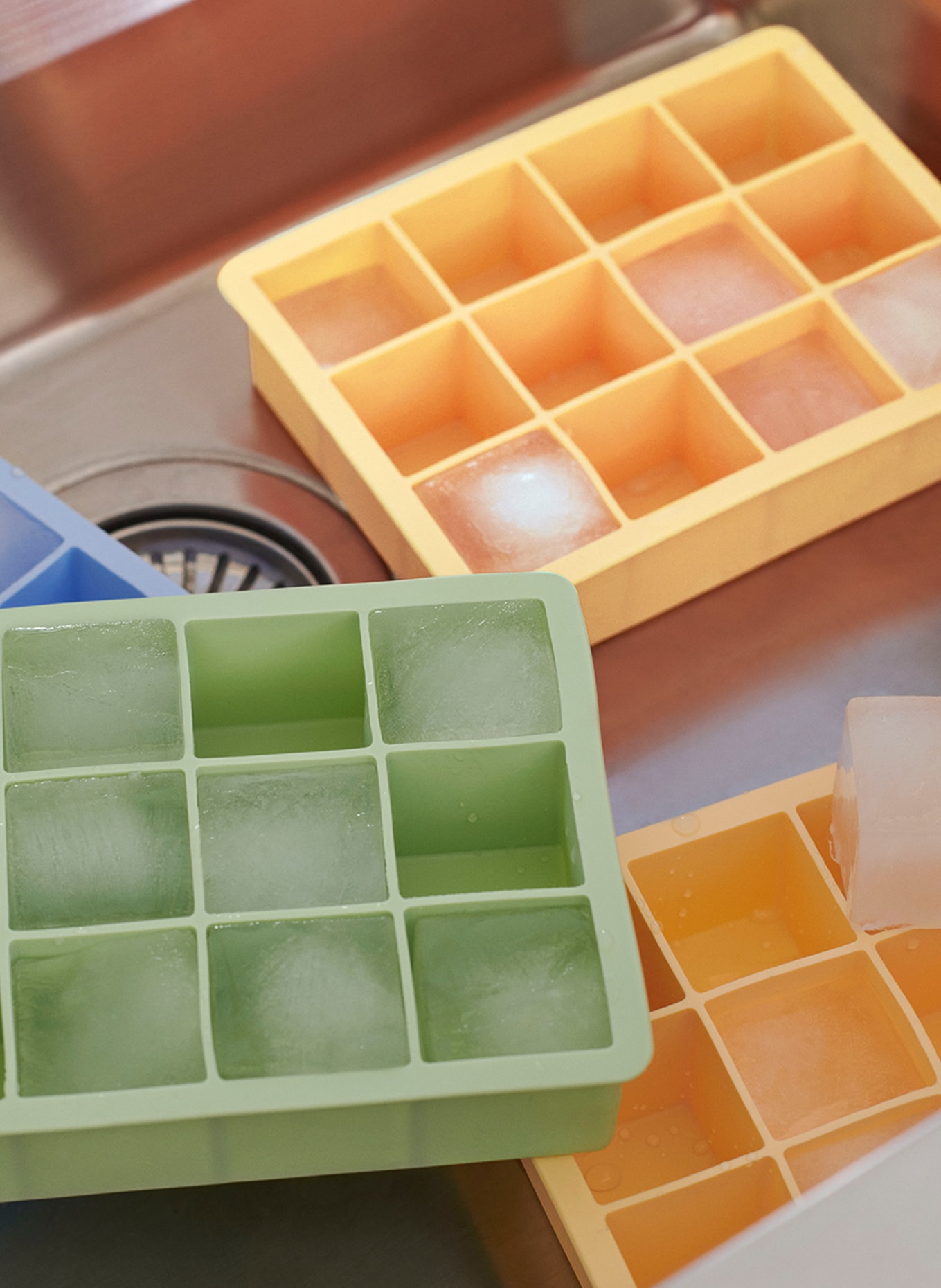 HAY Ice cube tray, Color: LIGHT YELLOW (Image 2)