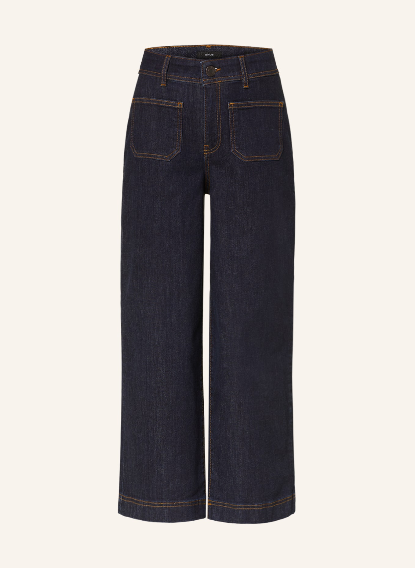 OPUS Culotte jeans MACONA, Color: 7439 rinsed blue (Image 1)